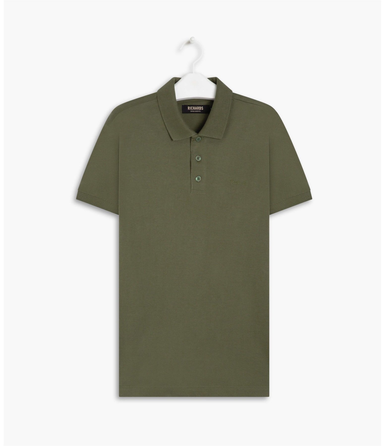 Polo Mm Basic Tr Mc Verde Army