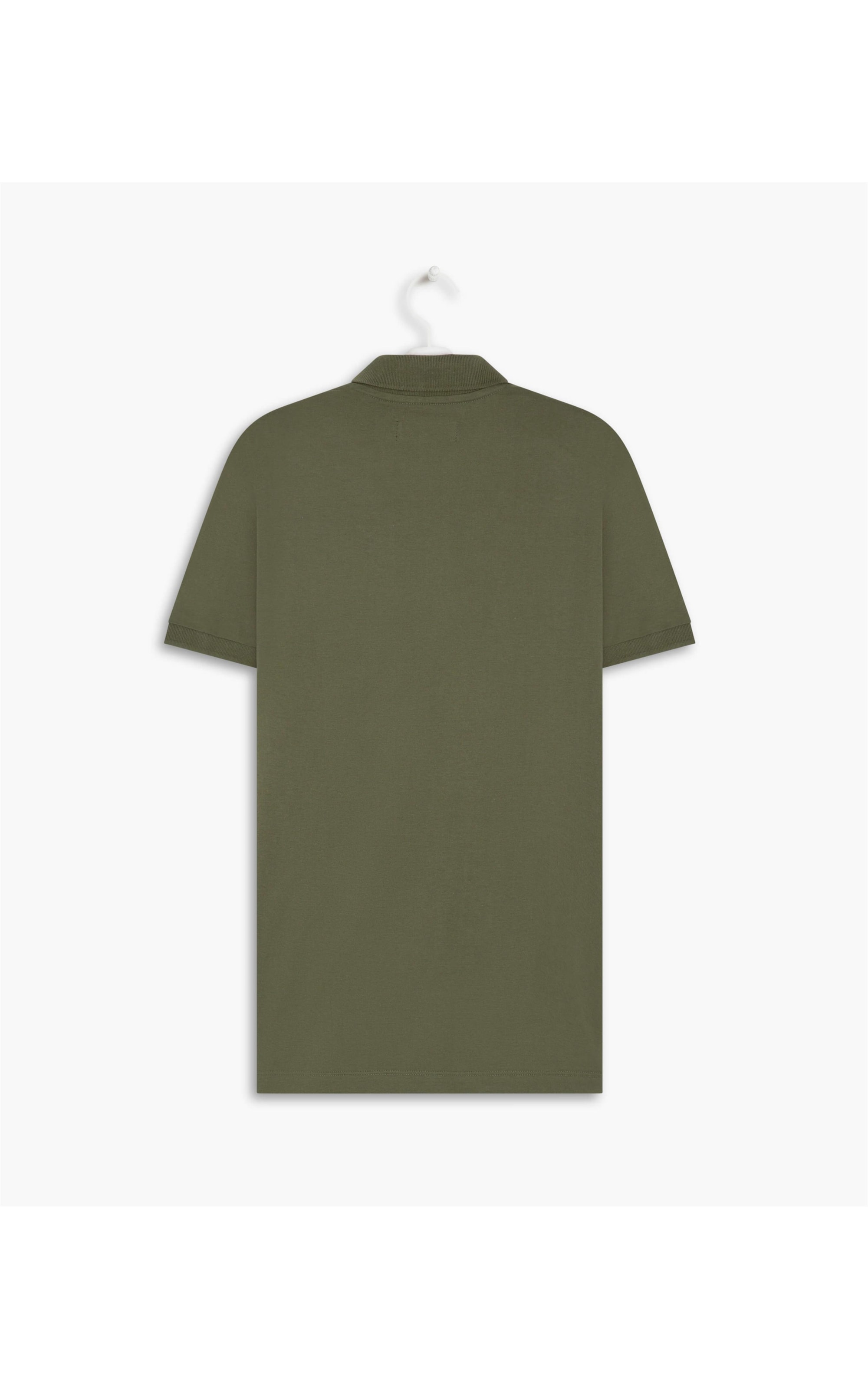 Polo Mm Basic Tr Mc Verde Army