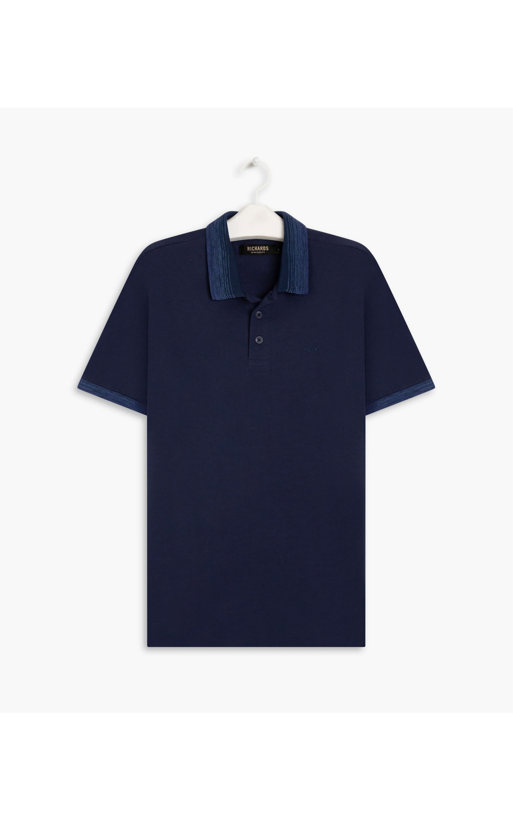 Polo Mm Friso Rajado Mc Dark Navy