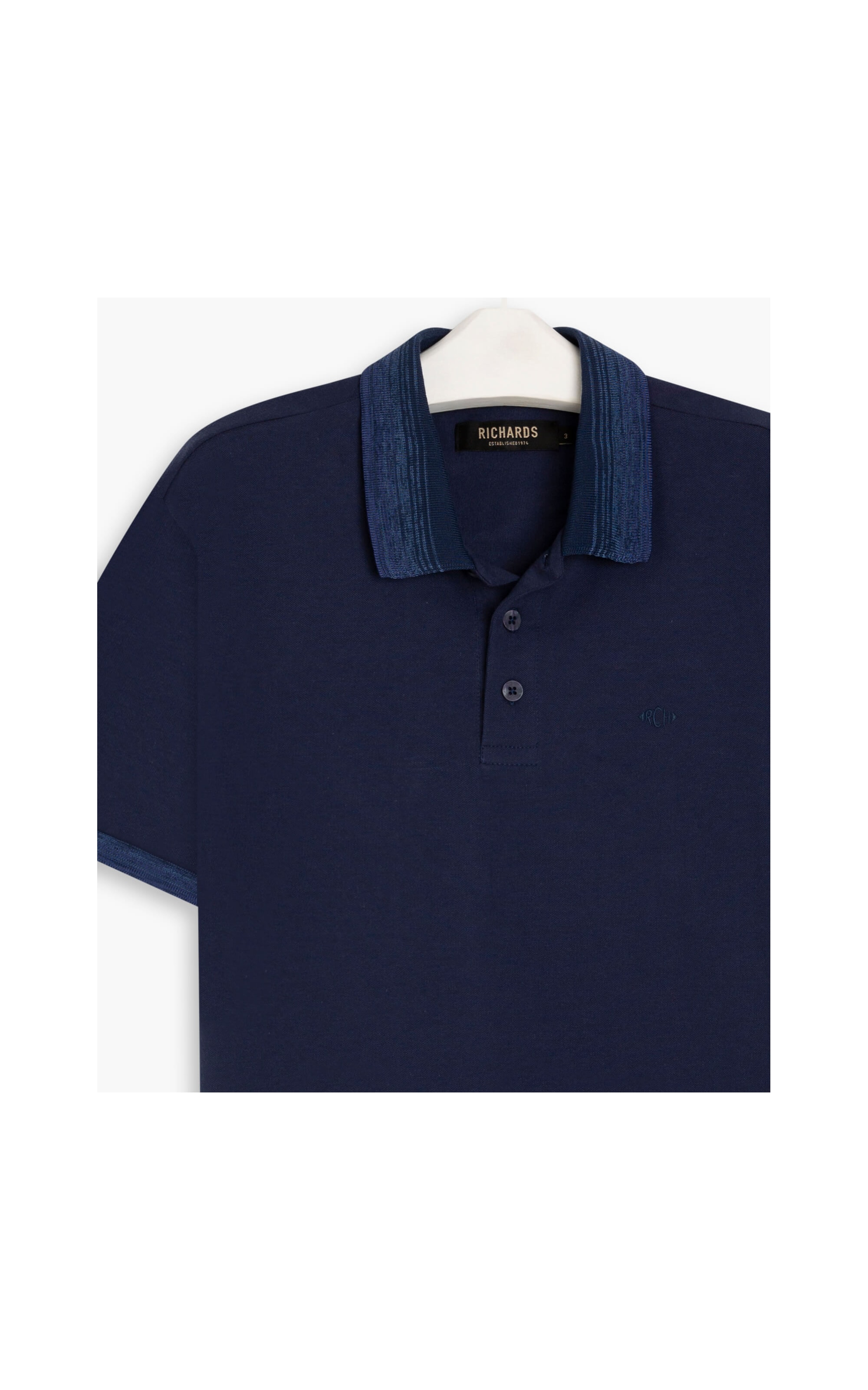 Polo Mm Friso Rajado Mc Dark Navy