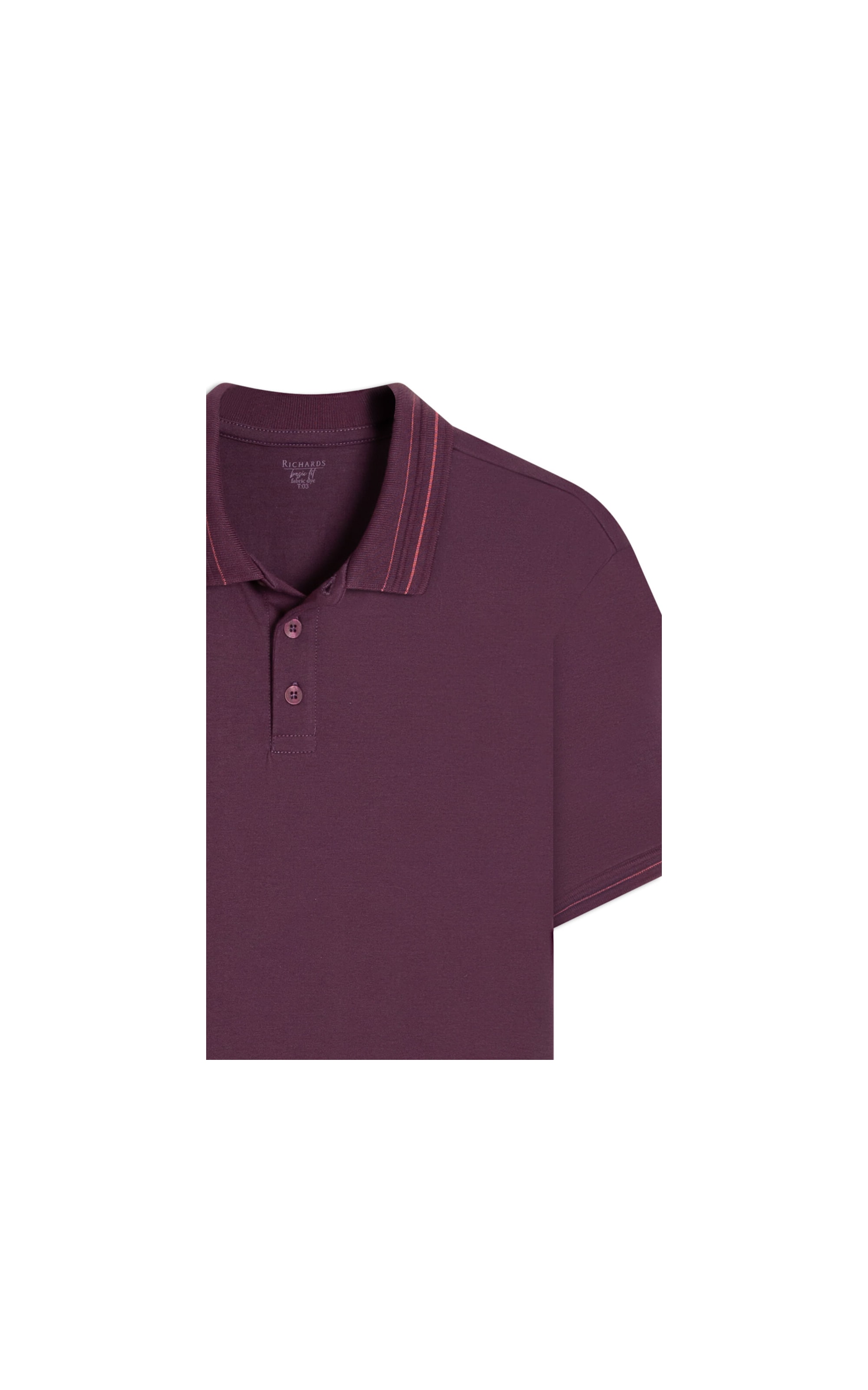 Polo Mm Friso Relevo Basic Fit Marinho