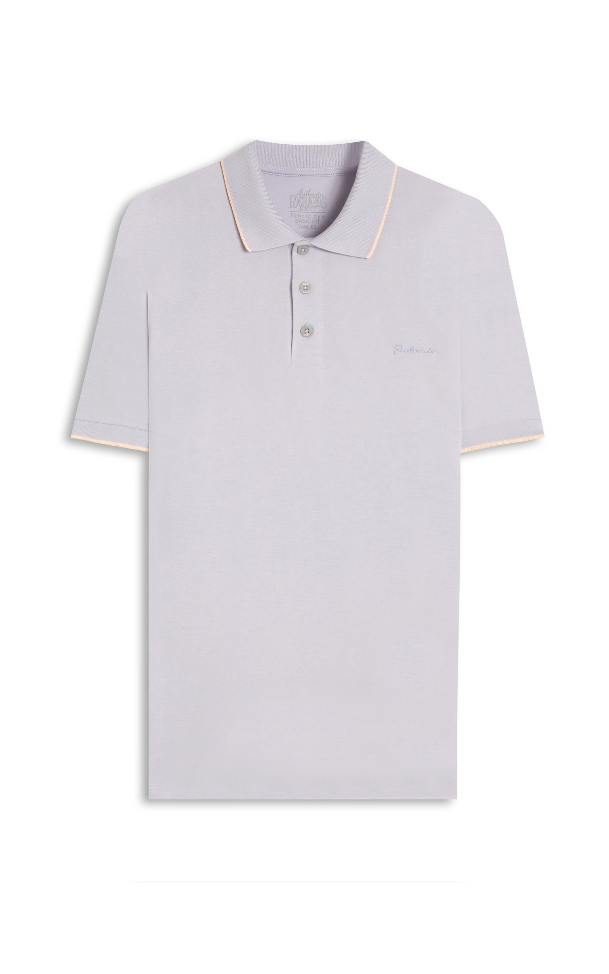 Polo Mm Friso Simple Mc Lavanda