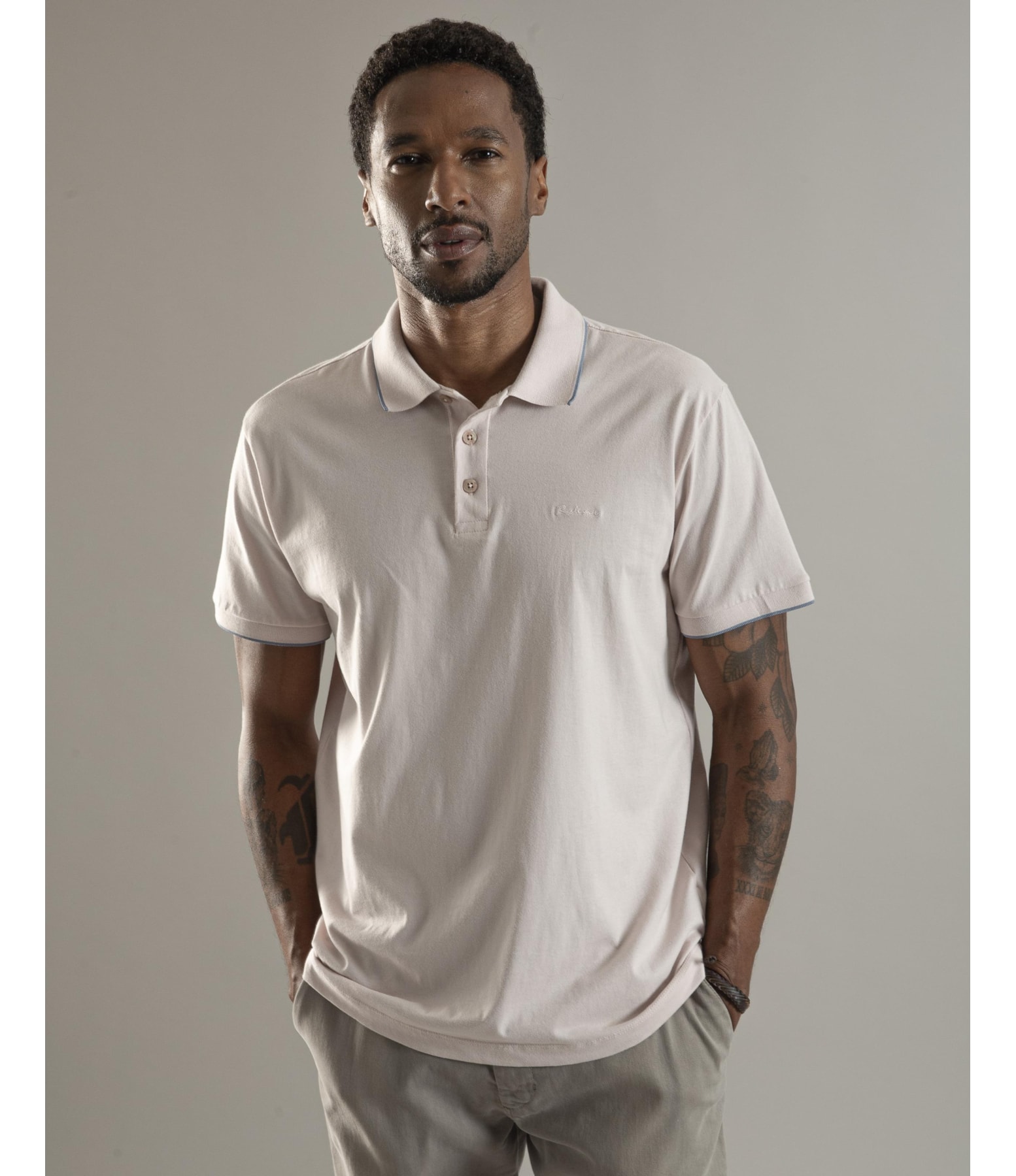 Polo Mm Friso Simple Mc Rosa