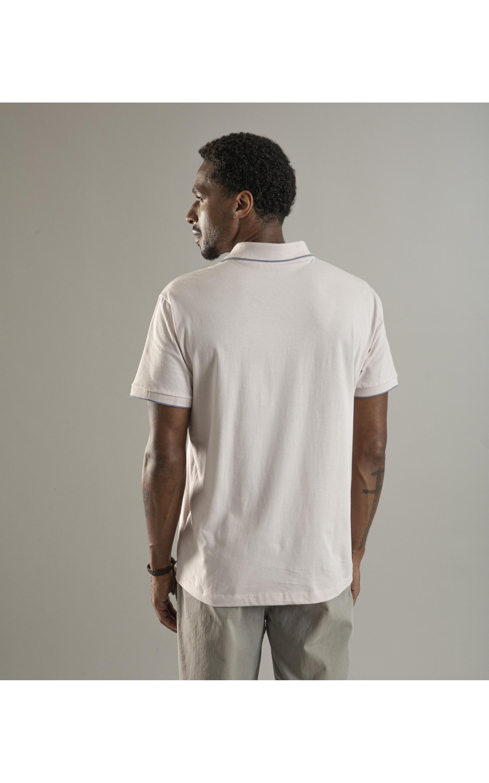 Polo Mm Friso Simple Mc Rosa