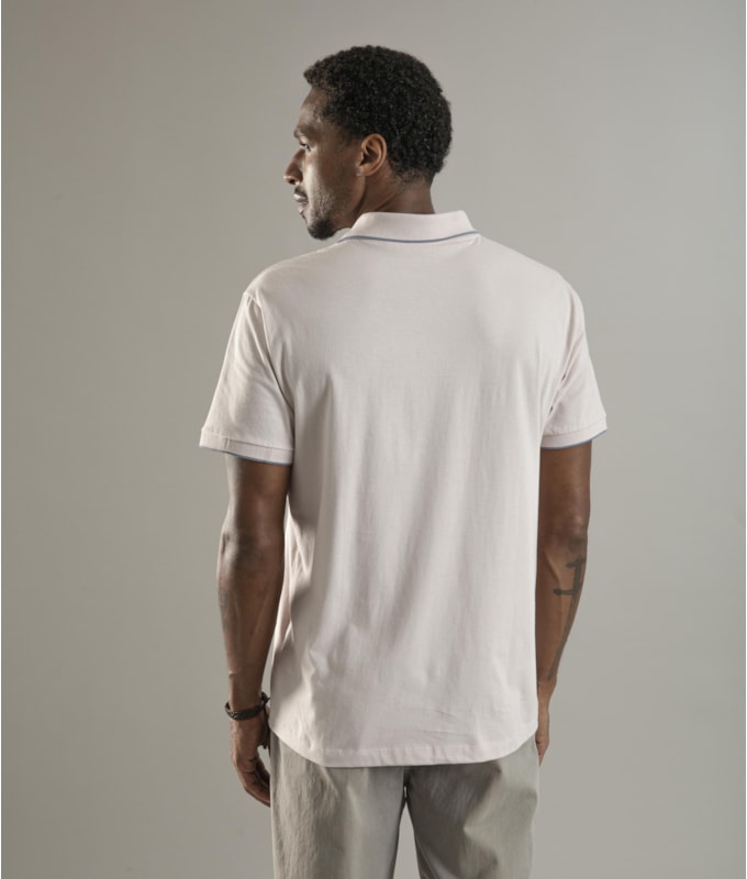 Polo Mm Friso Simple Mc Rosa