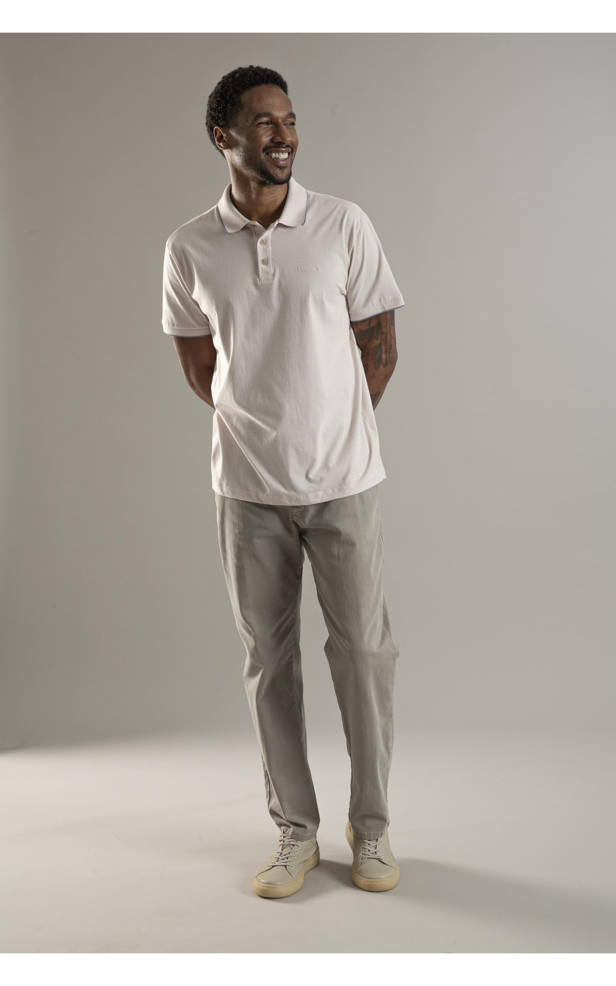 Polo Mm Friso Simple Mc Rosa