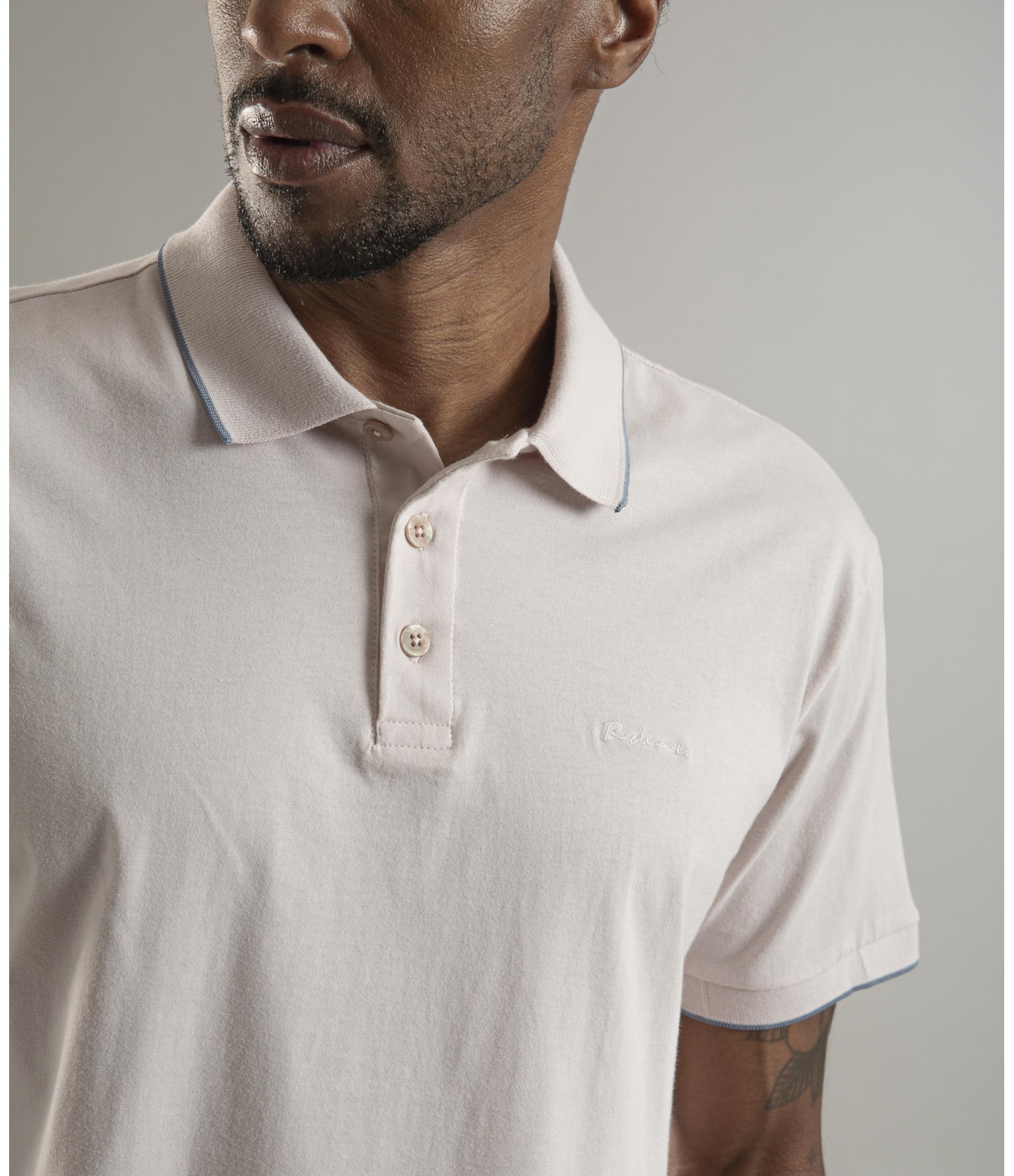 Polo Mm Friso Simple Mc Rosa
