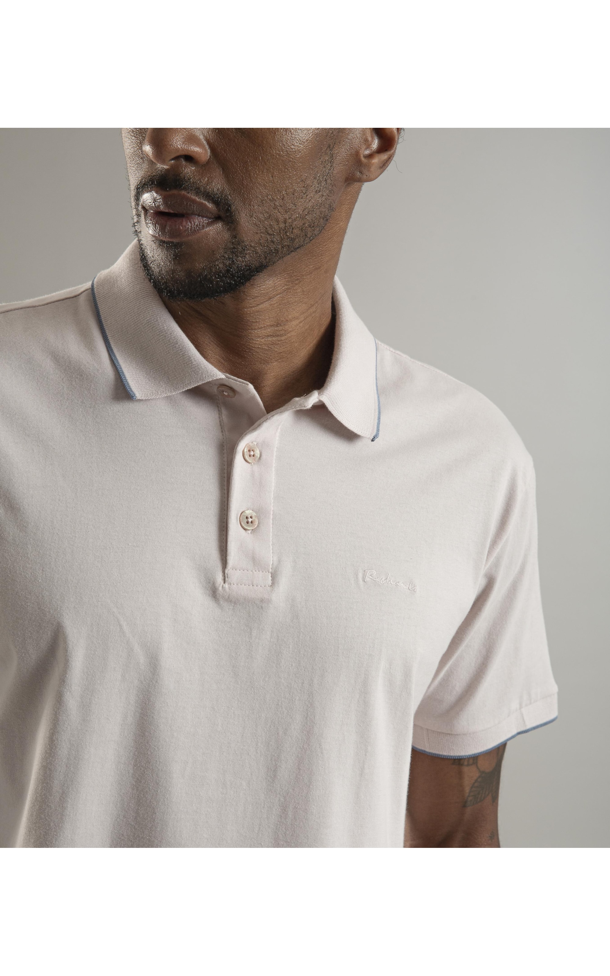 Polo Mm Friso Simple Mc Rosa