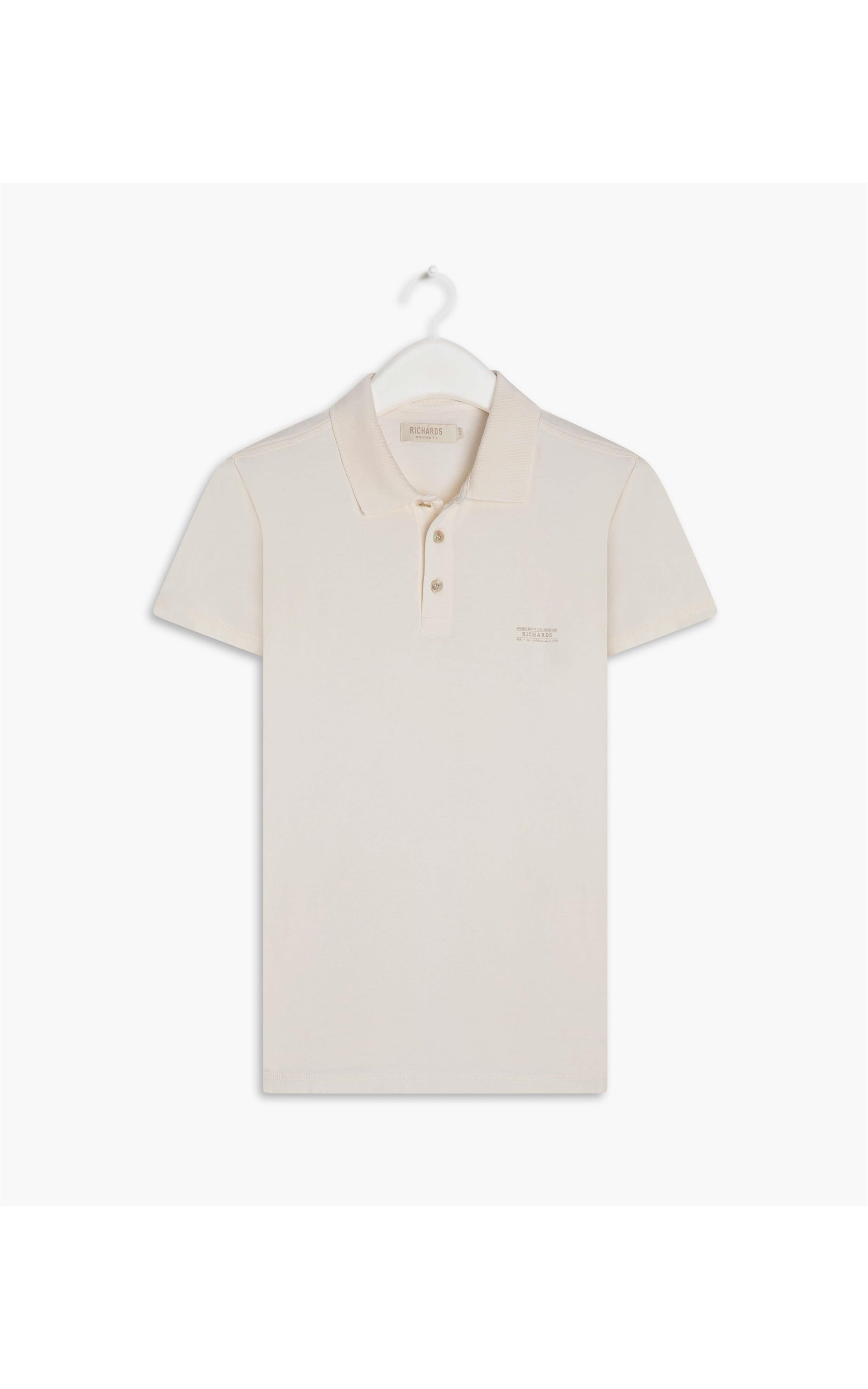 Polo Mm Gd Authentic Peito Off White