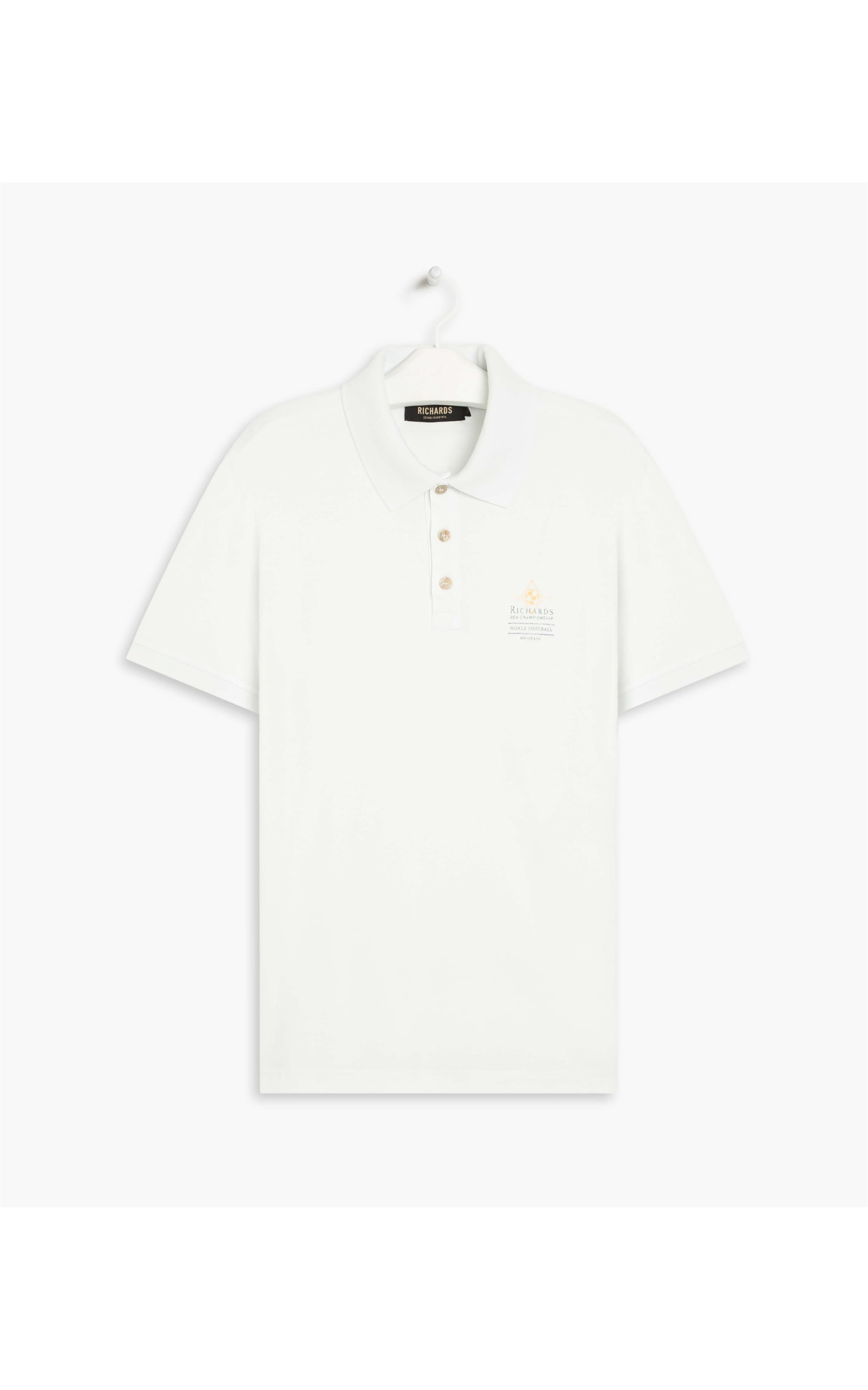 Polo Mm Gd Carimbo Cup Branco