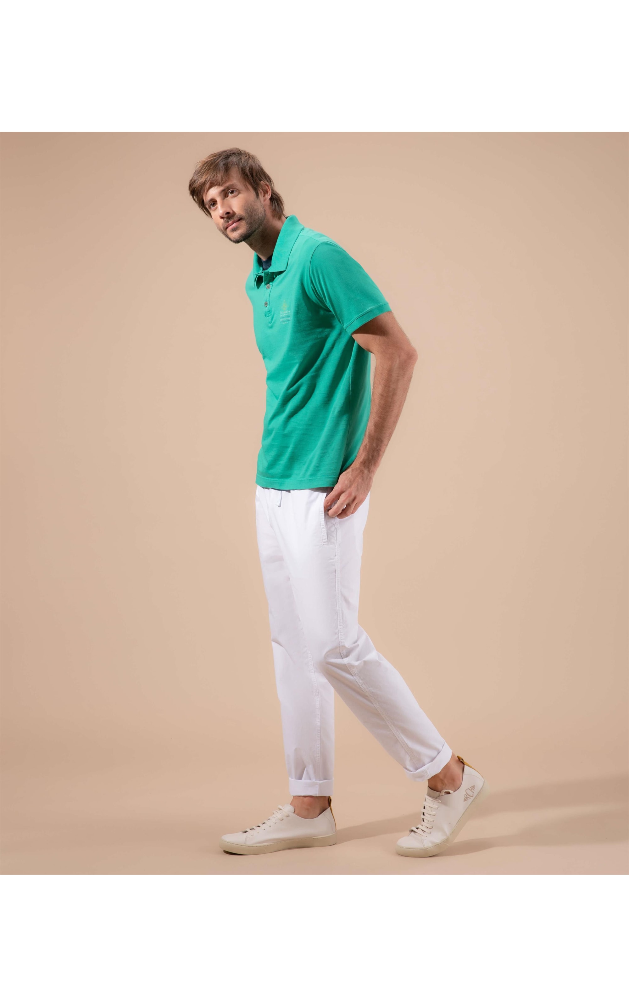 Polo Mm Gd Carimbo Cup Verde Bandeira