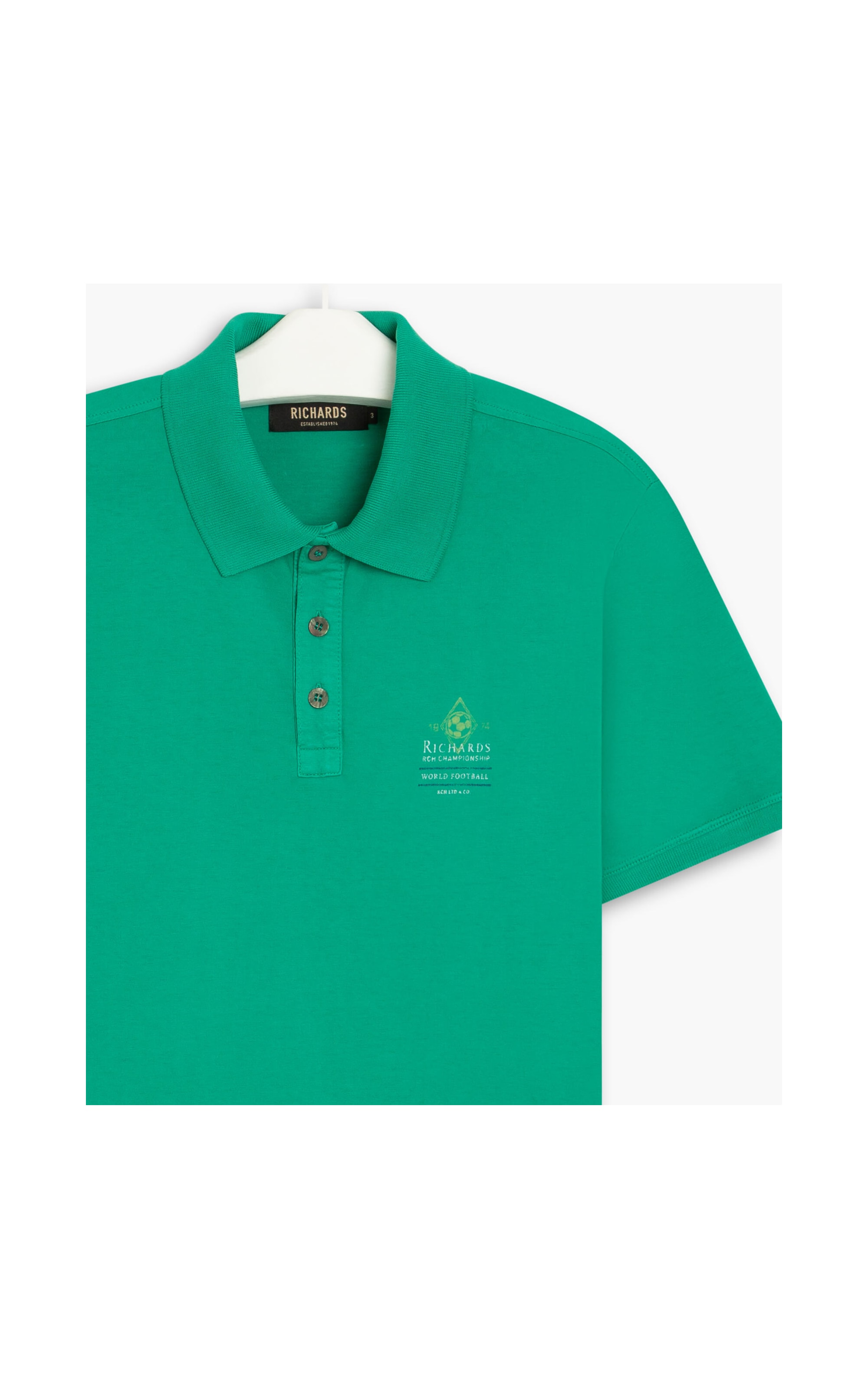 Polo Mm Gd Carimbo Cup Verde Bandeira