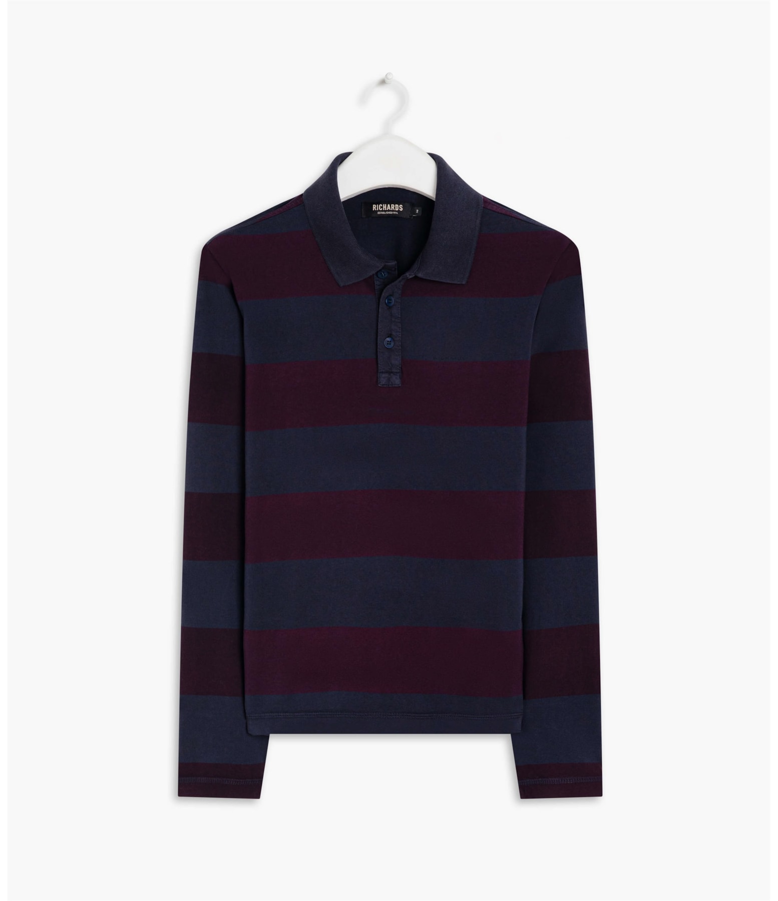 Polo Mm Gd Listrado Ml Dark Navy