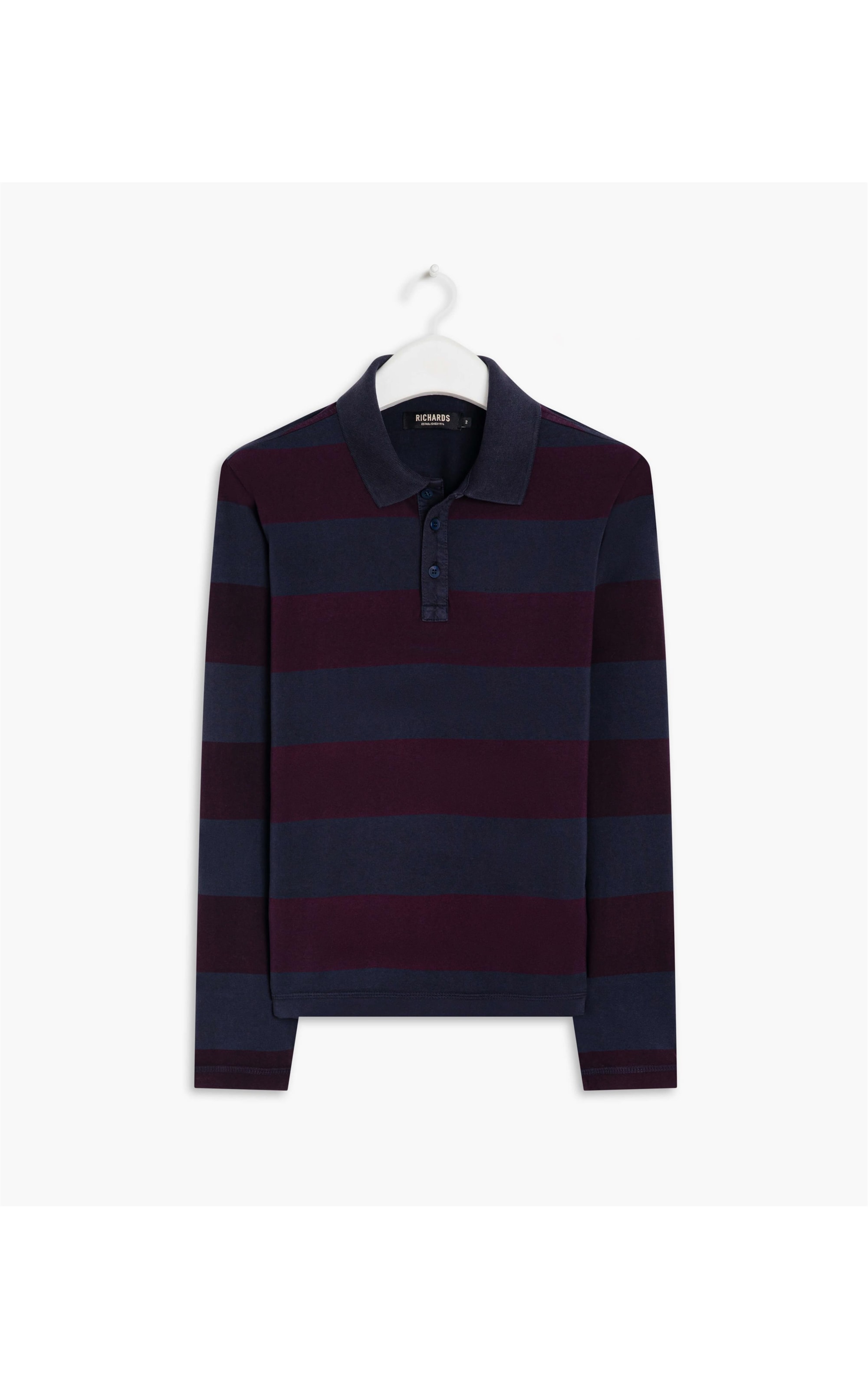 Polo Mm Gd Listrado Ml Dark Navy
