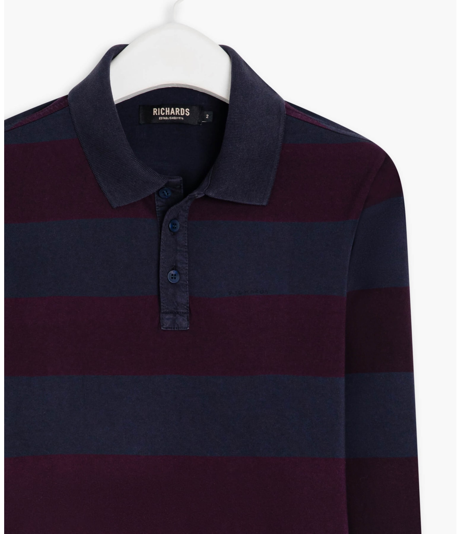 Polo Mm Gd Listrado Ml Dark Navy