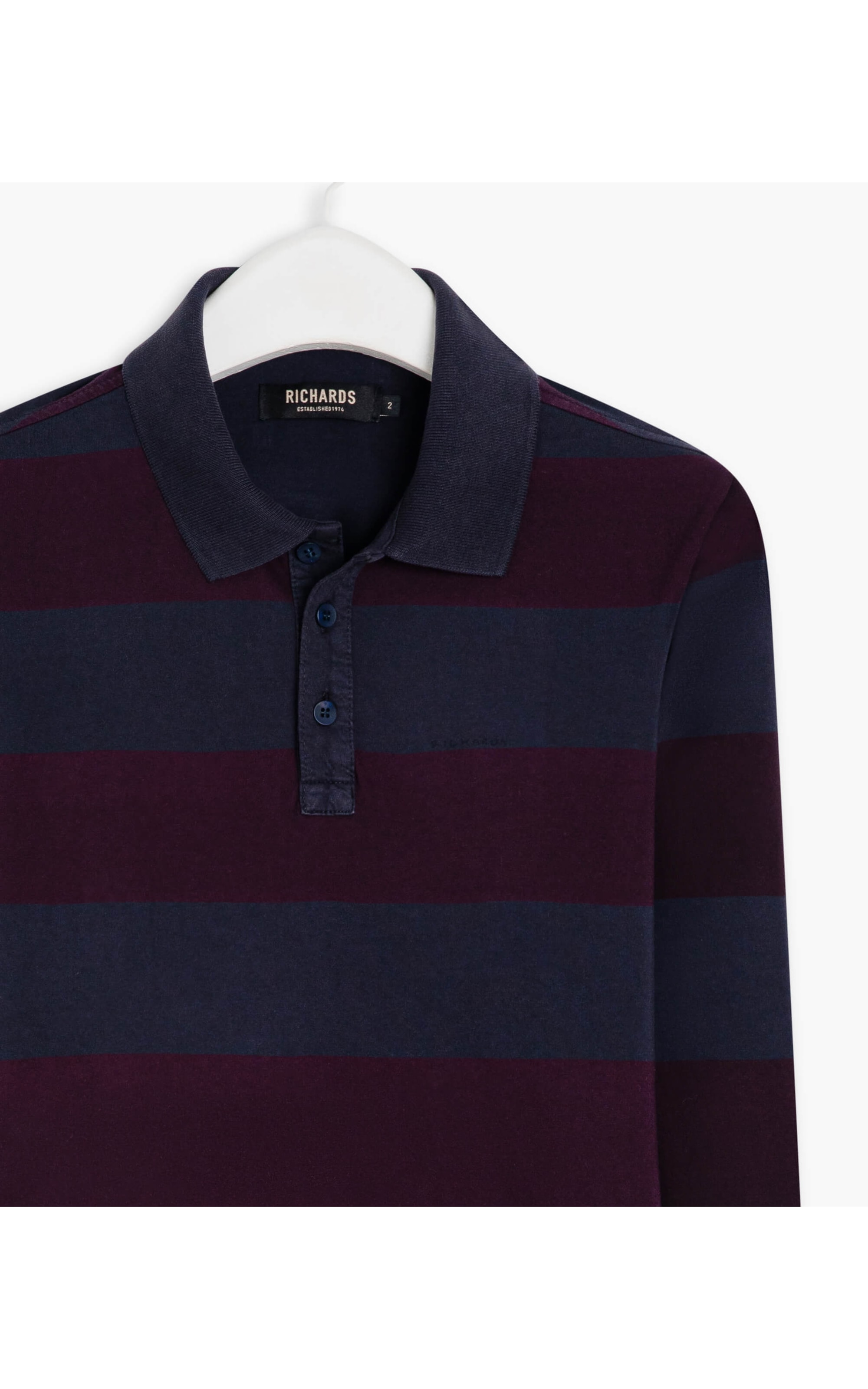 Polo Mm Gd Listrado Ml Dark Navy