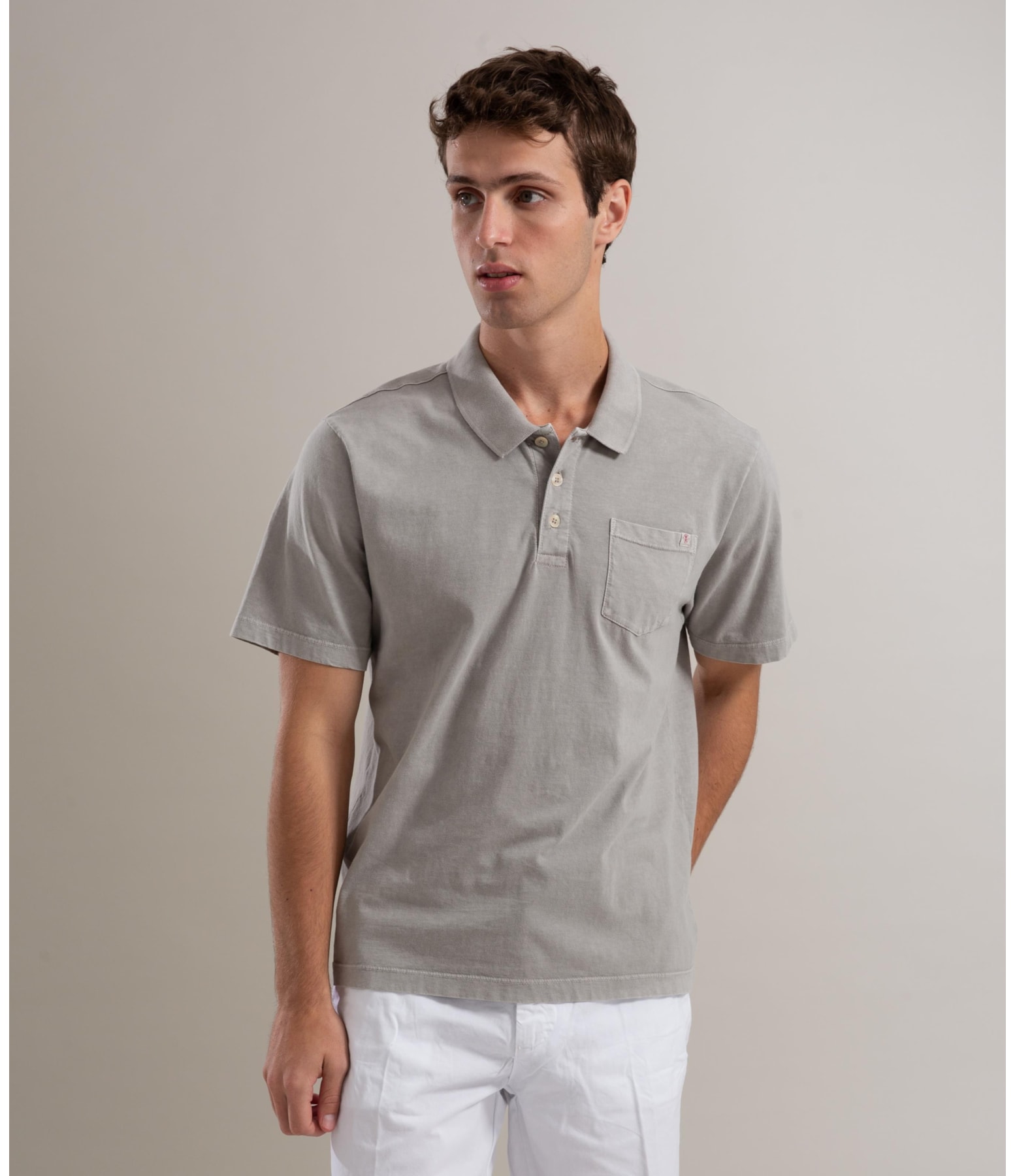 Polo Mm Laundry Com Bolso Niquel