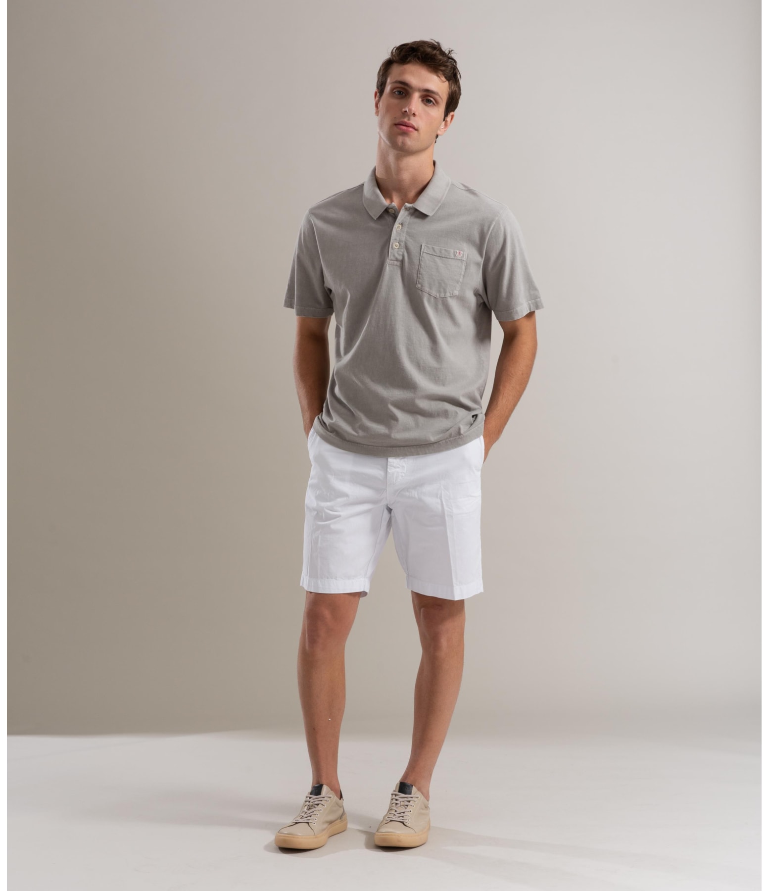Polo Mm Laundry Com Bolso Niquel