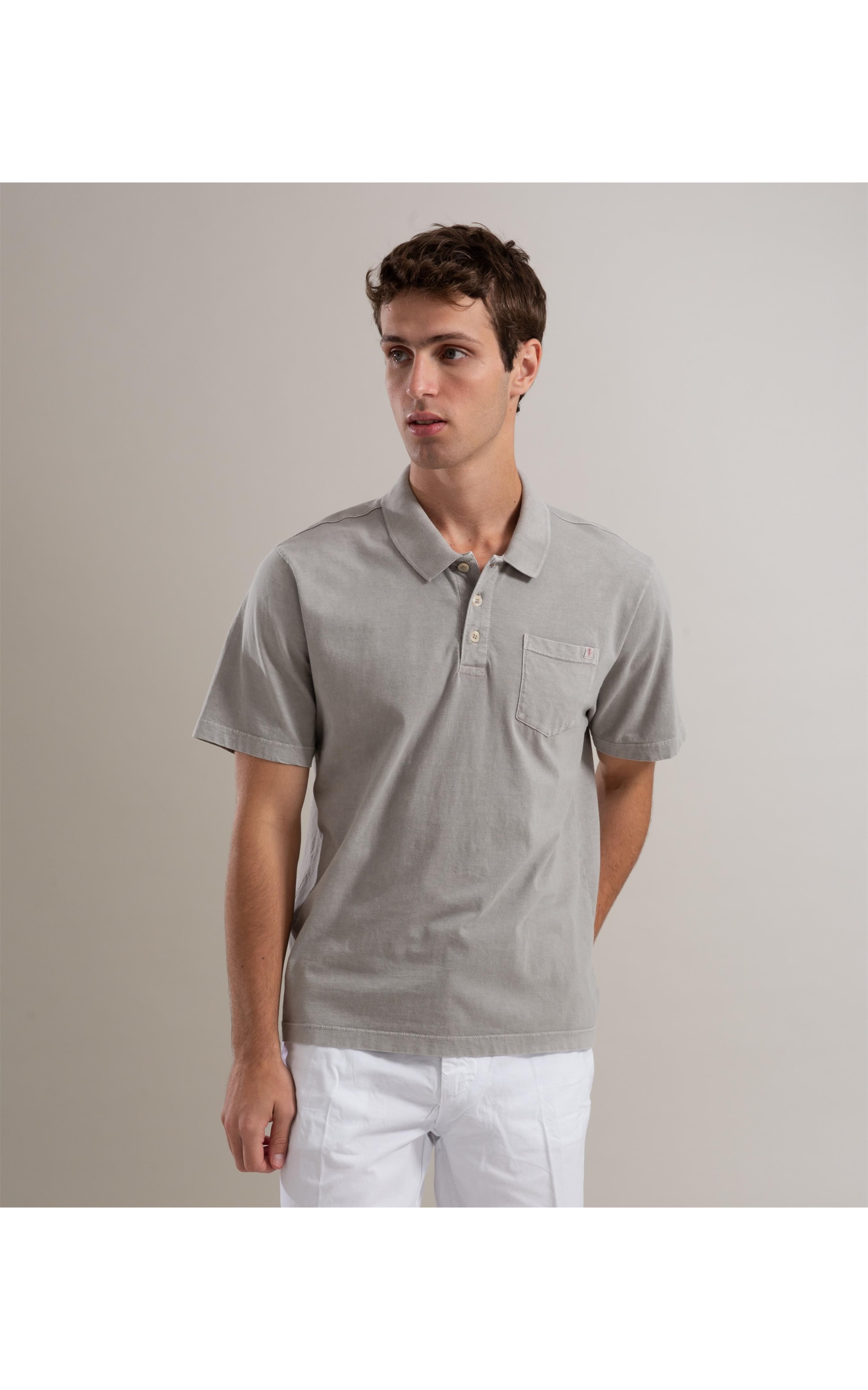 Polo Mm Laundry Com Bolso Niquel
