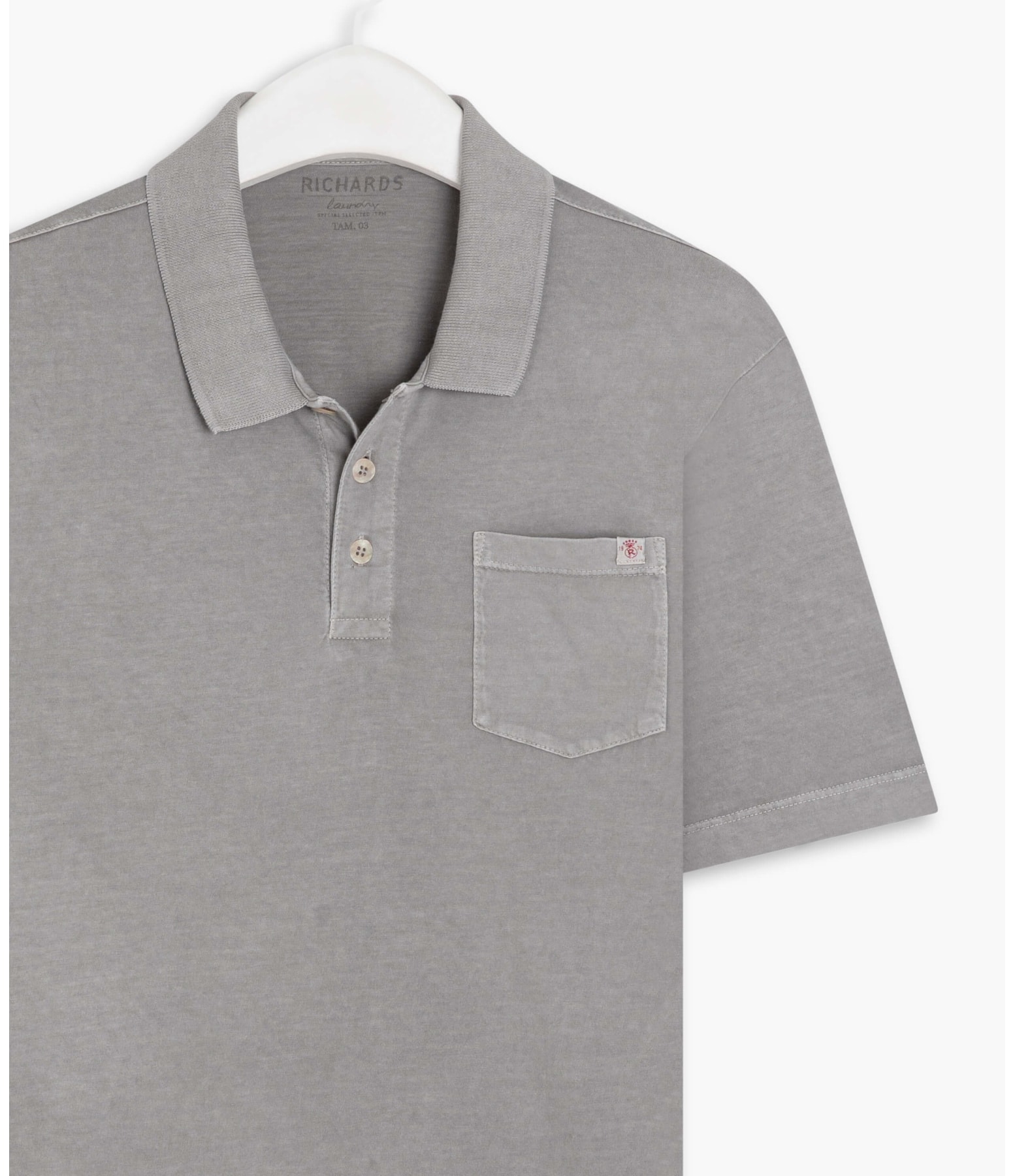 Polo Mm Laundry Com Bolso Niquel