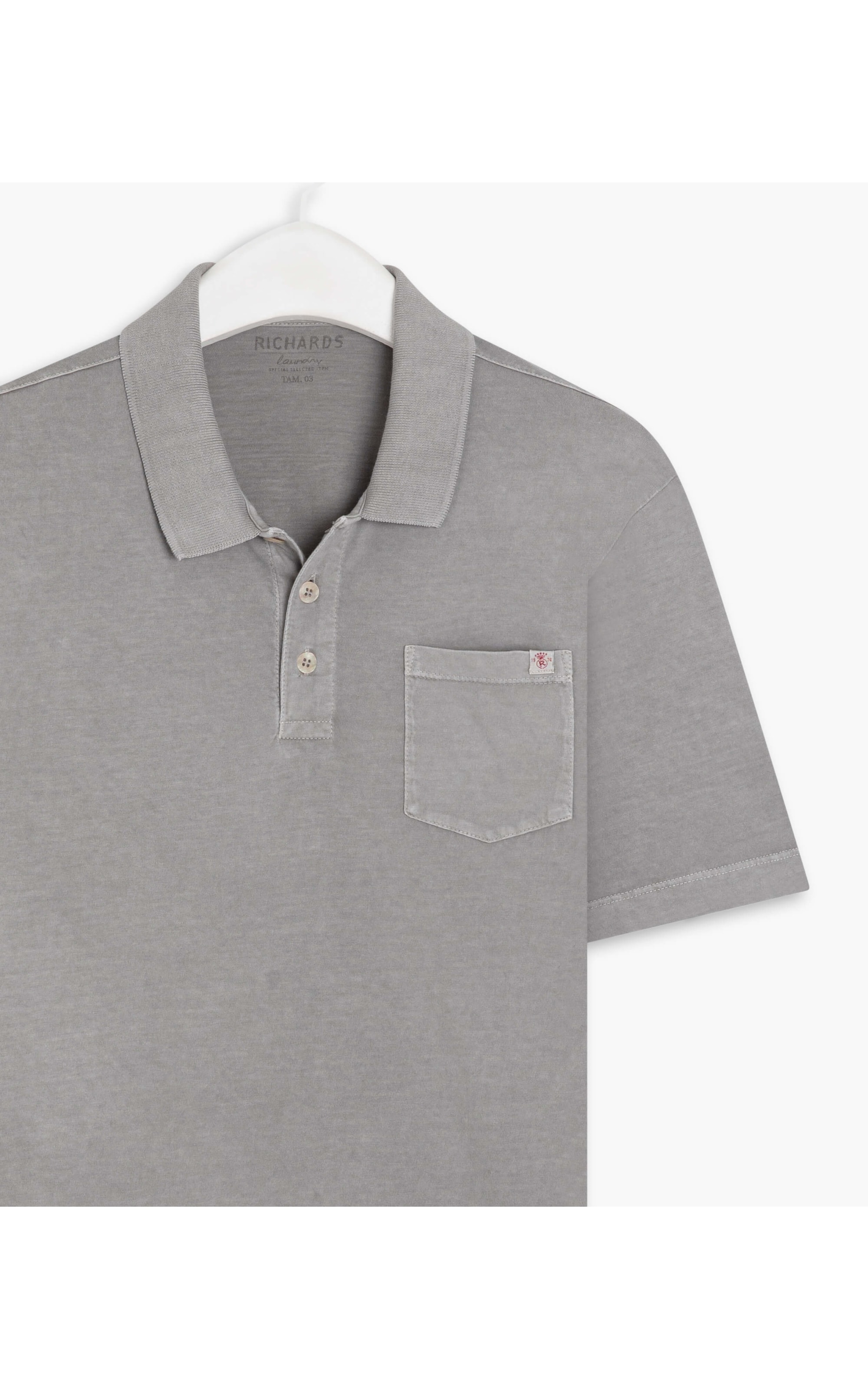 Polo Mm Laundry Com Bolso Niquel