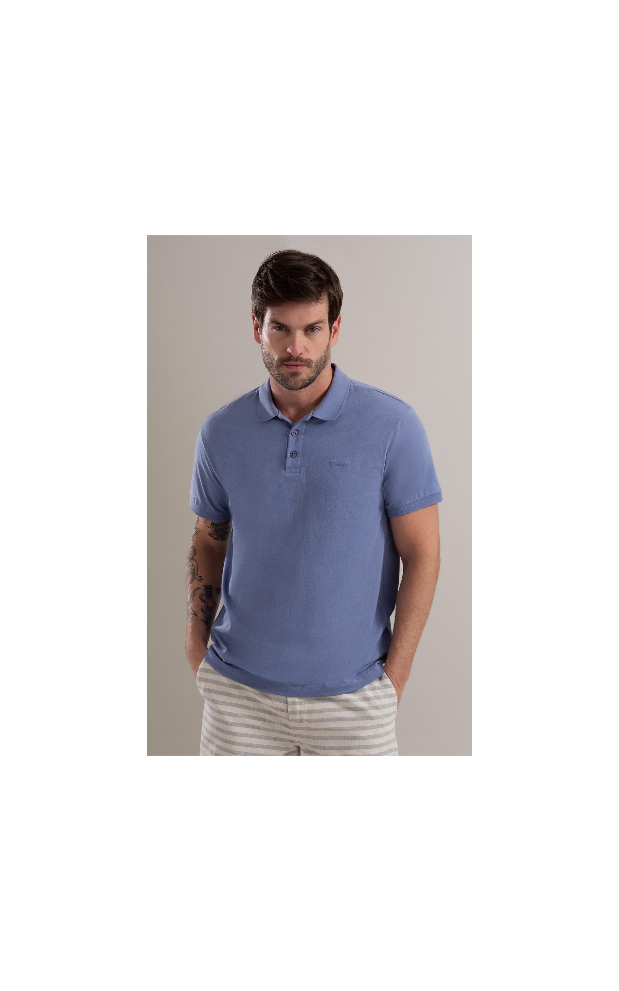 Polo Mm Lisa Mc Azul Pervante