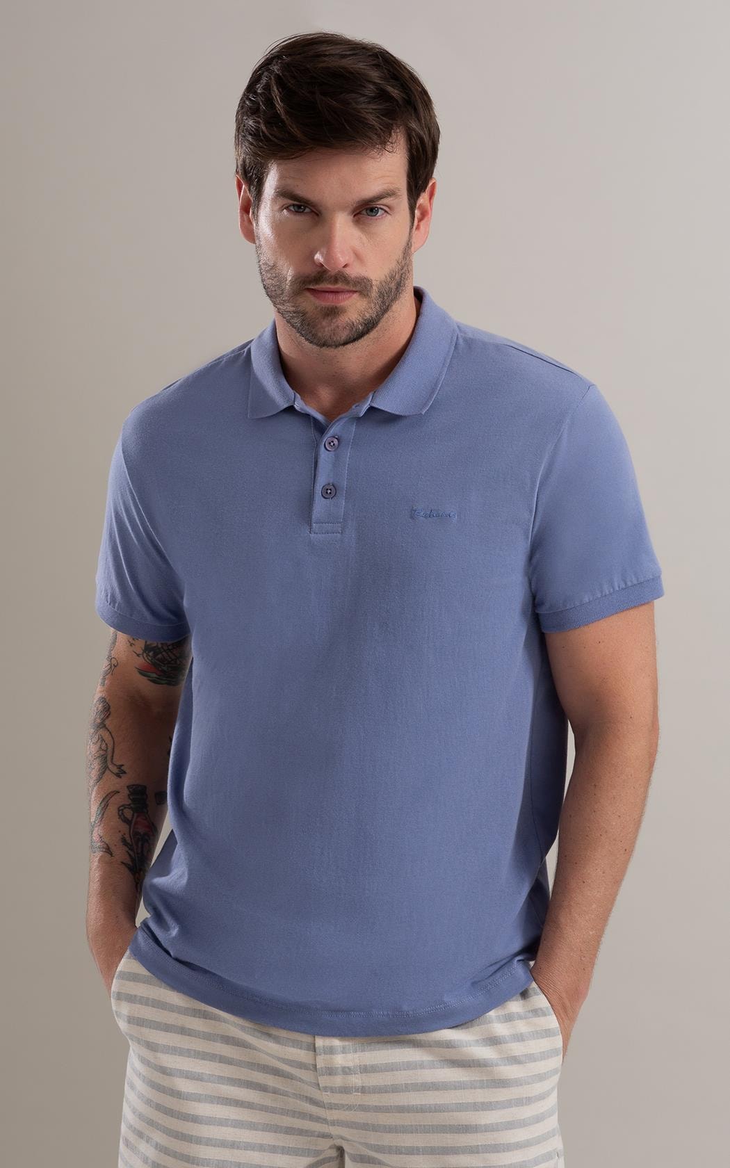 Manuel Polo マヌエルポロ Polo Mm Lisa Mc Azul Pervante