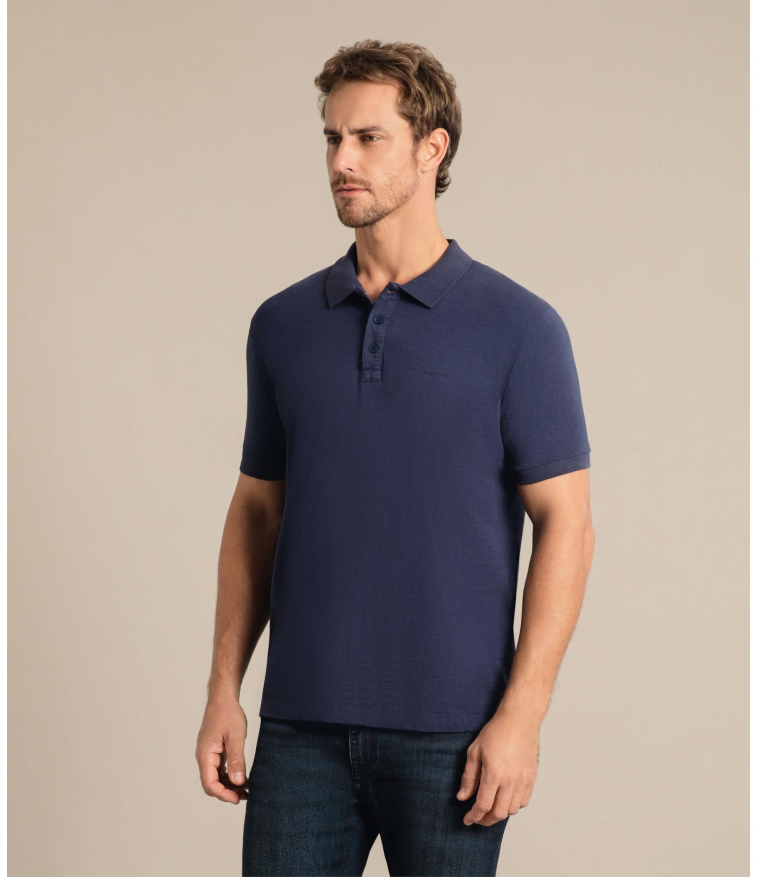 Polo Mm Mini Stripes Rch Dark Navy