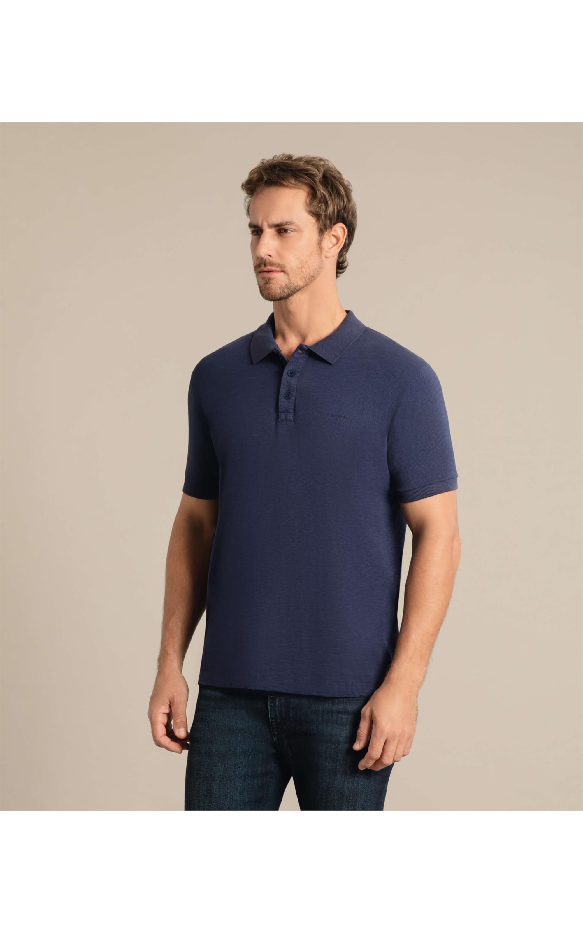 Polo Mm Mini Stripes Rch Dark Navy