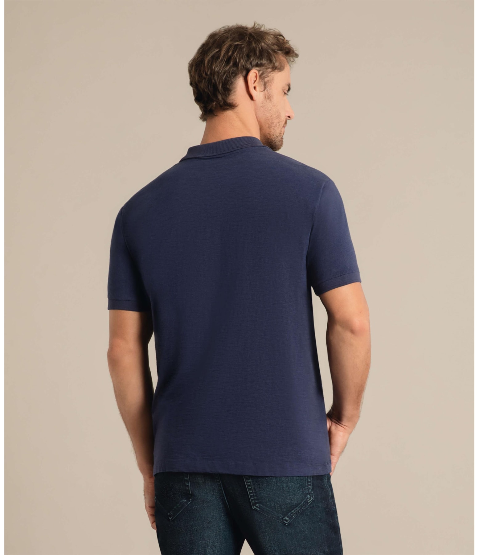 Polo Mm Mini Stripes Rch Dark Navy