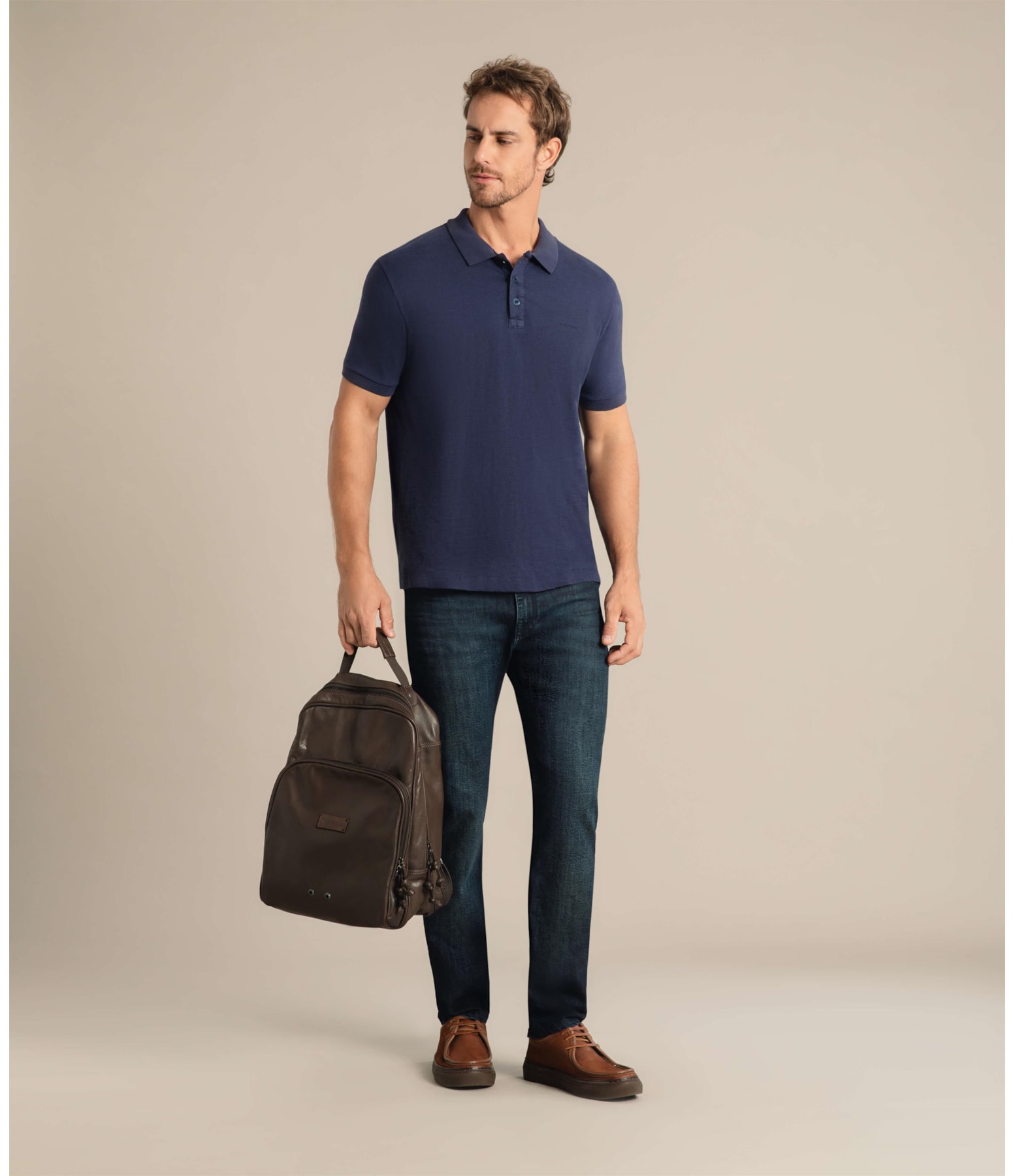 Polo Mm Mini Stripes Rch Dark Navy