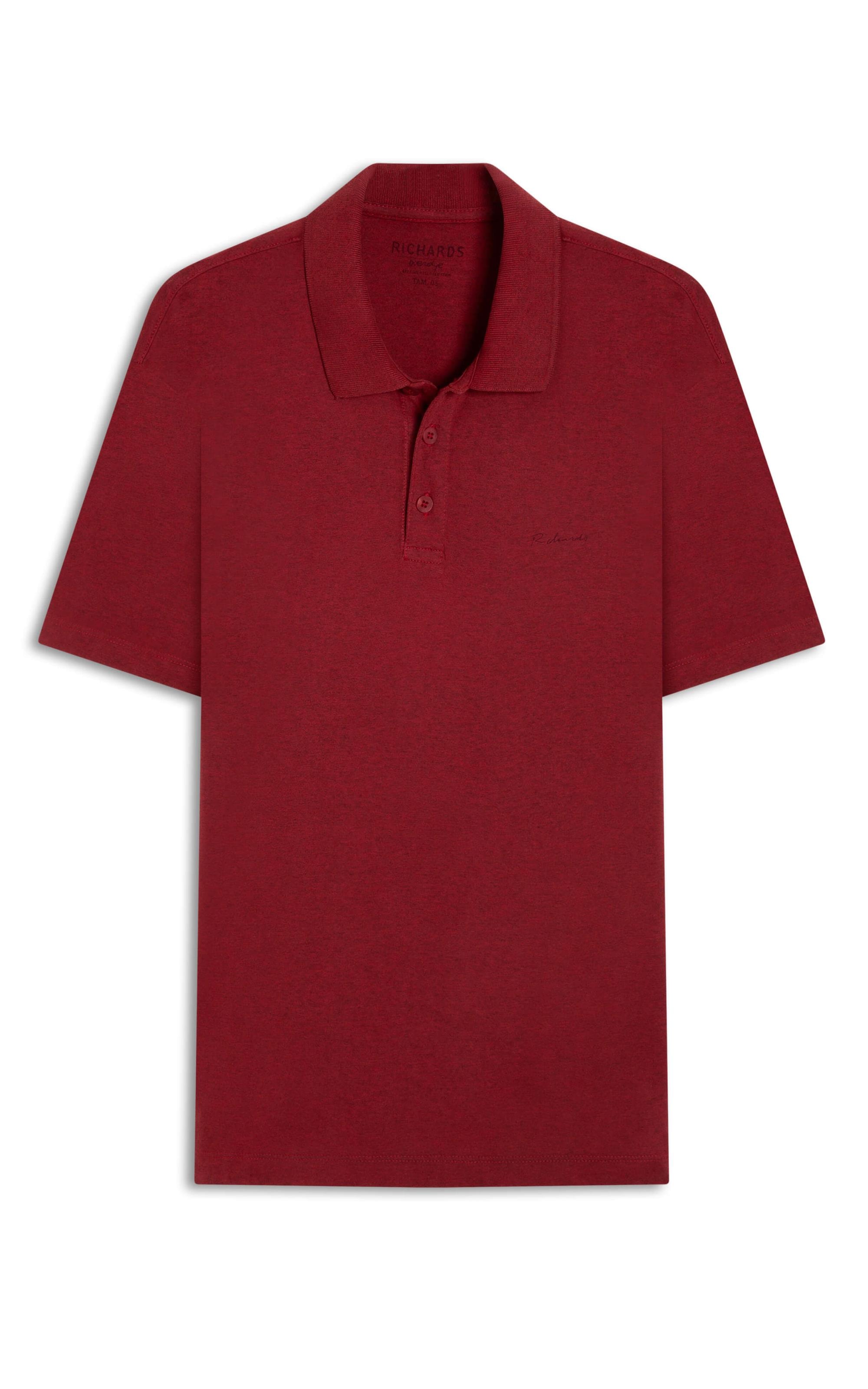 Polo Mm Overdye Cereja Mescla