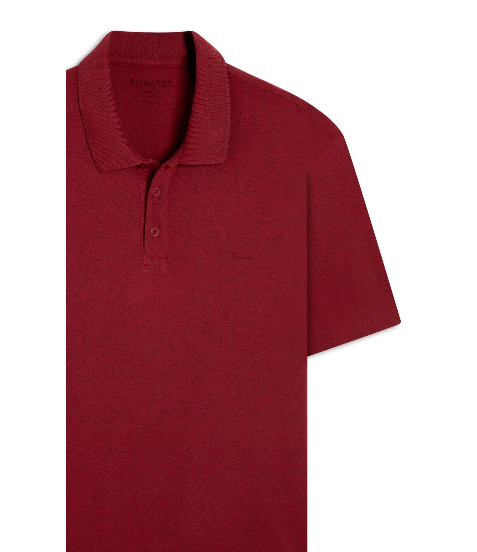 Polo Mm Overdye Cereja Mescla