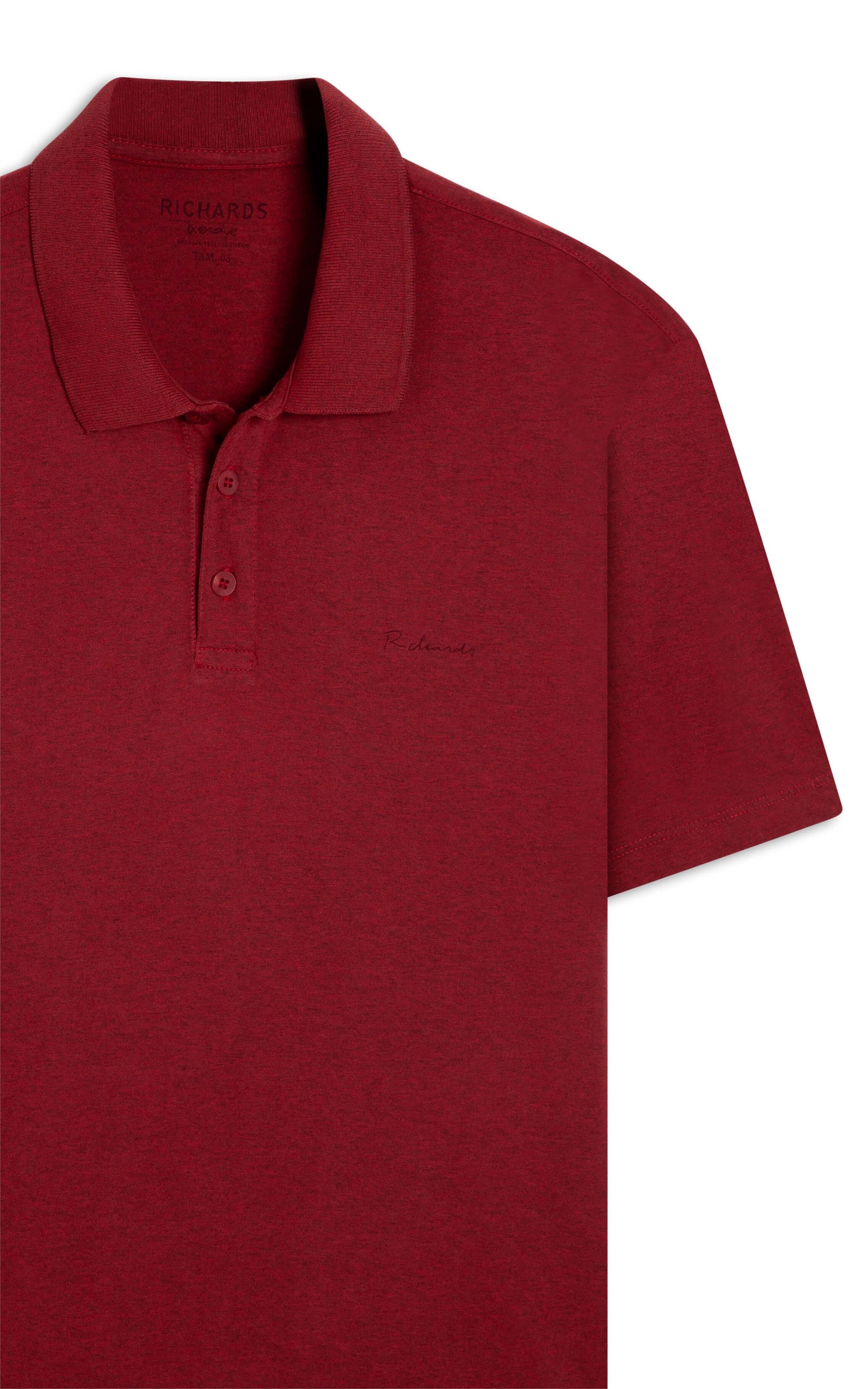 Polo Mm Overdye Cereja Mescla