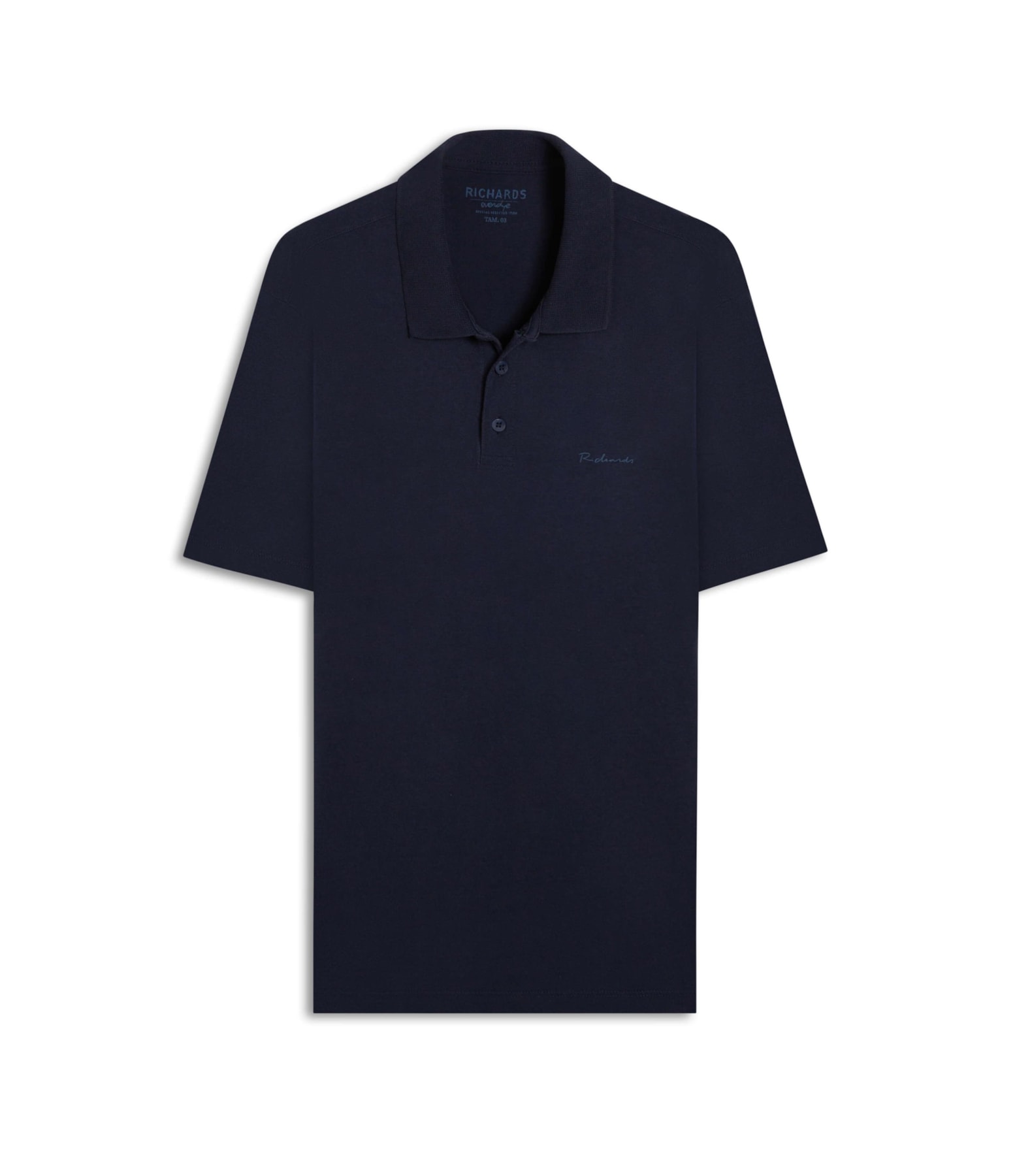 Polo Mm Overdye Dark Navy Mescla