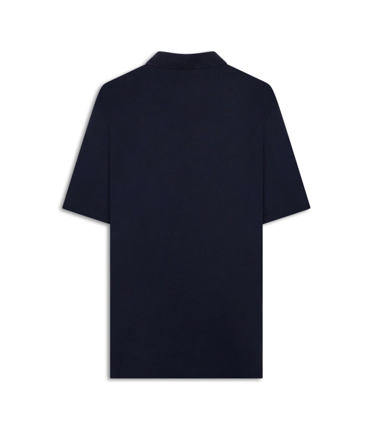 Polo Mm Overdye Dark Navy Mescla