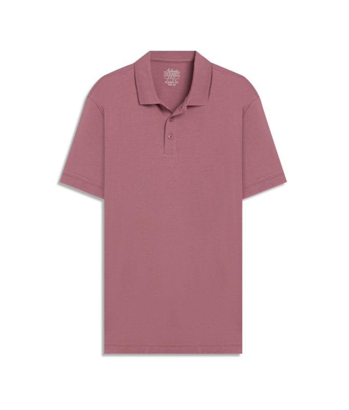 Polo Mm Pima Com Punho New Classic Mauve
