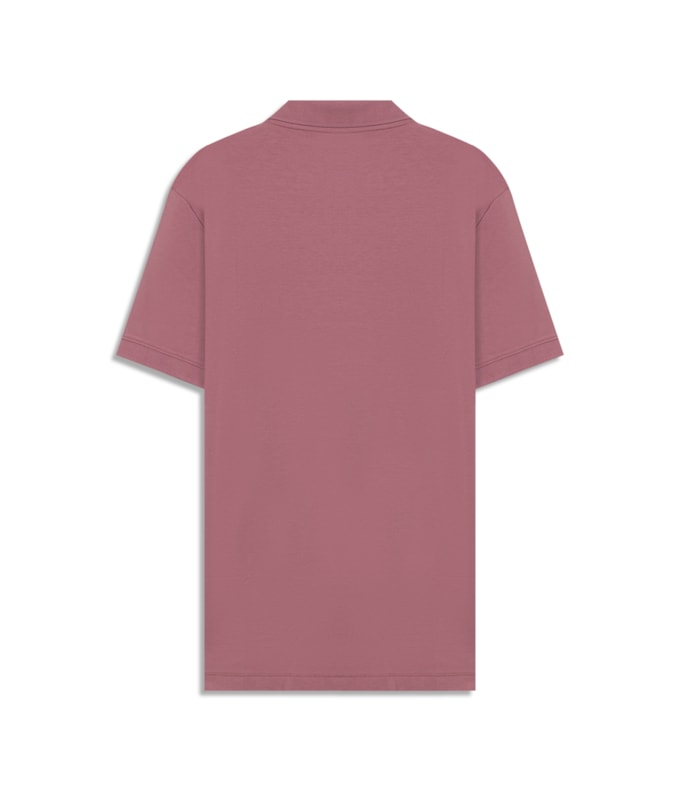 Polo Pima Com Punho New Classic Mauve