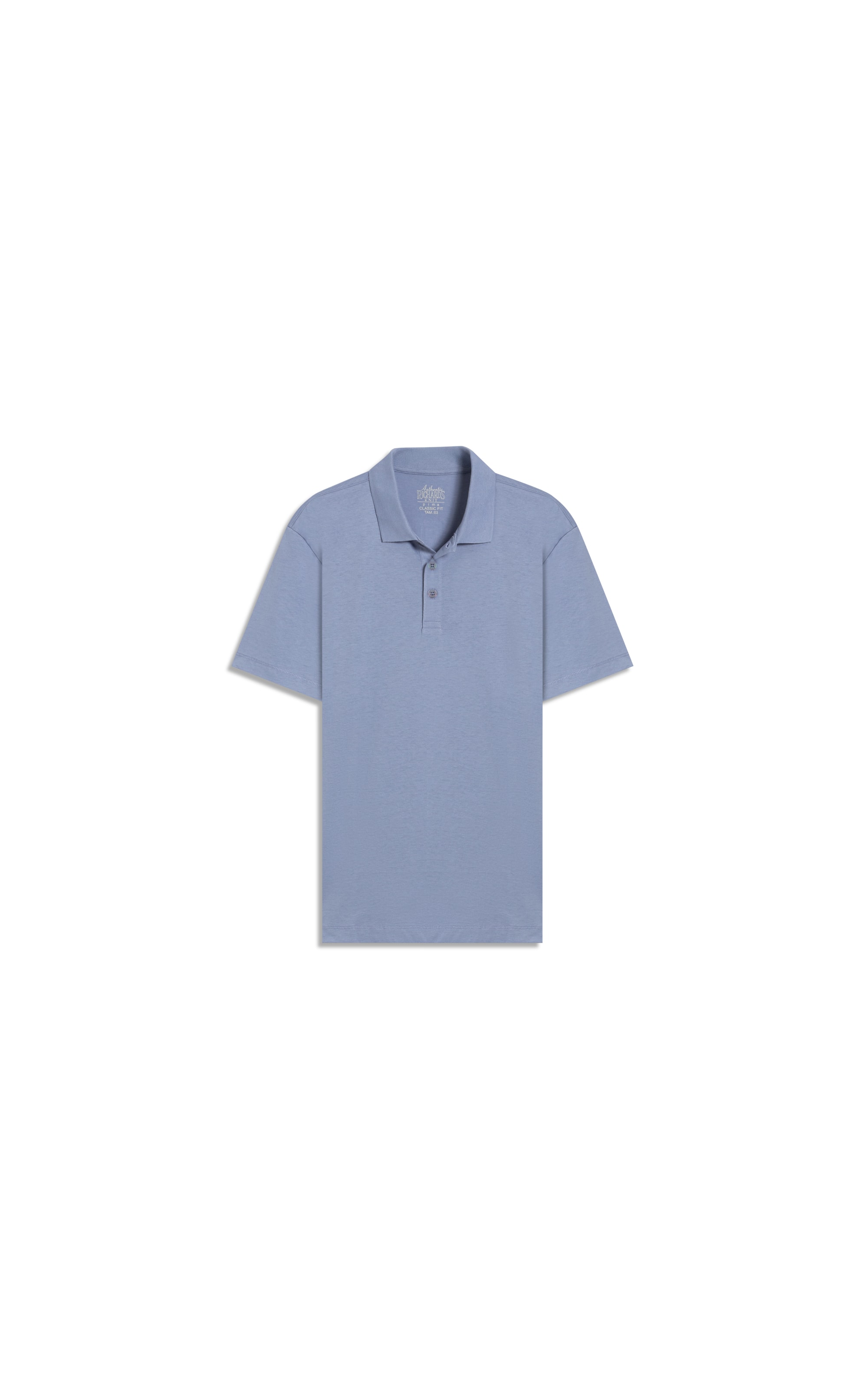 Polo Mm Pima Mc New Classic Azul Pervante