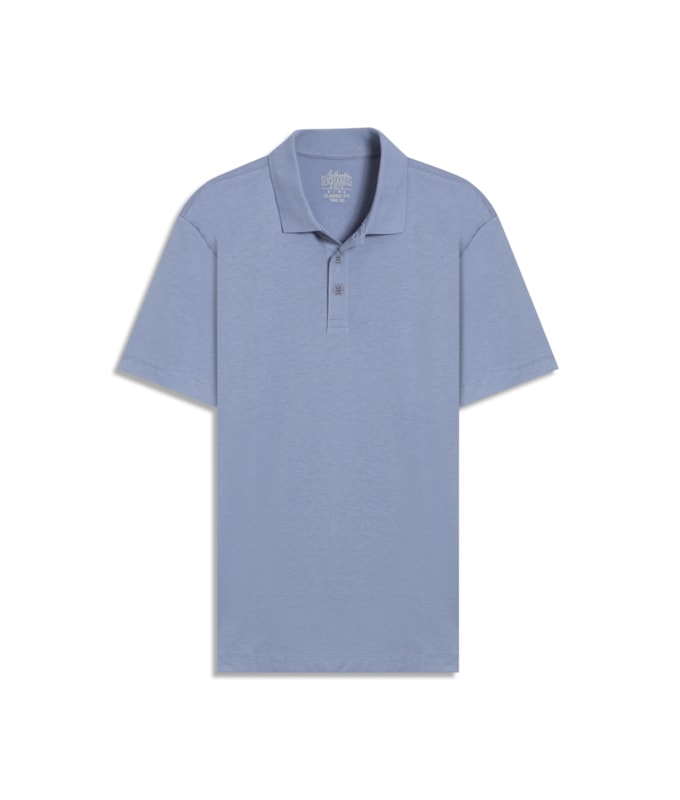 Polo Mm Pima Mc New Classic Azul Pervante