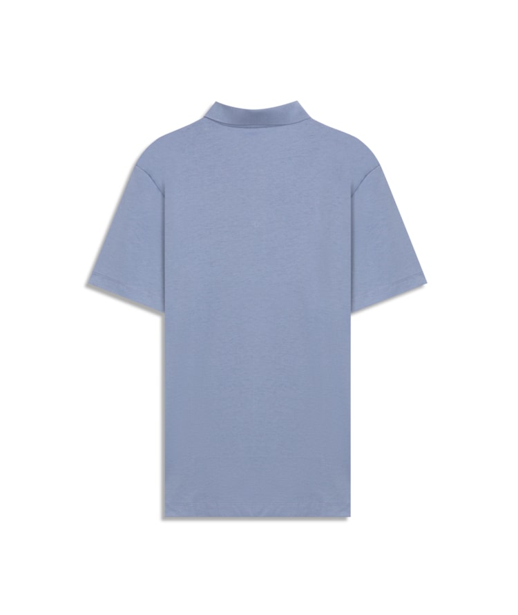 Polo Mm Pima Mc New Classic Azul Pervante