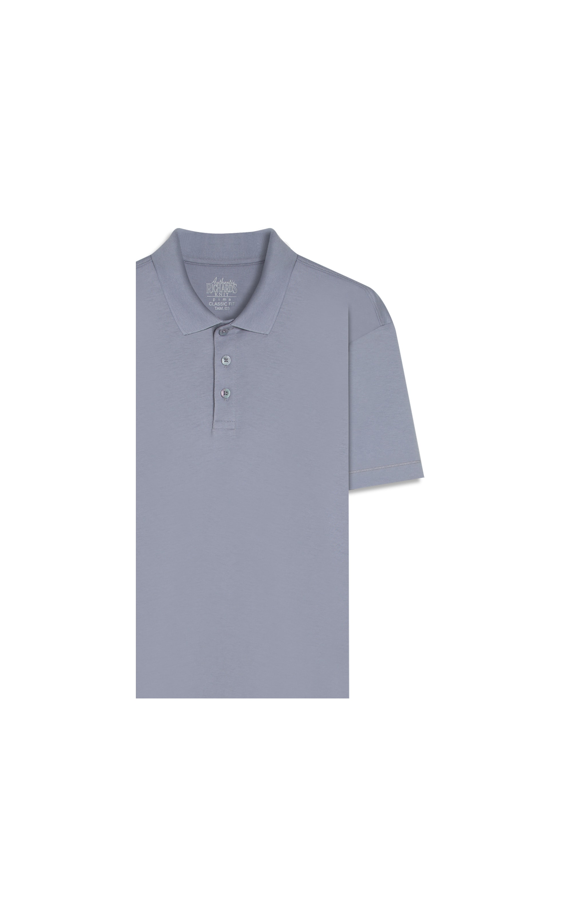 Polo Mm Pima Mc New Classic Blue Vintage