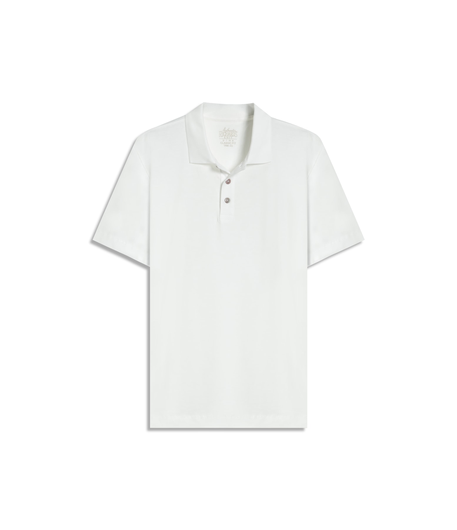 Polo Mm Pima Mc New Classic Branco