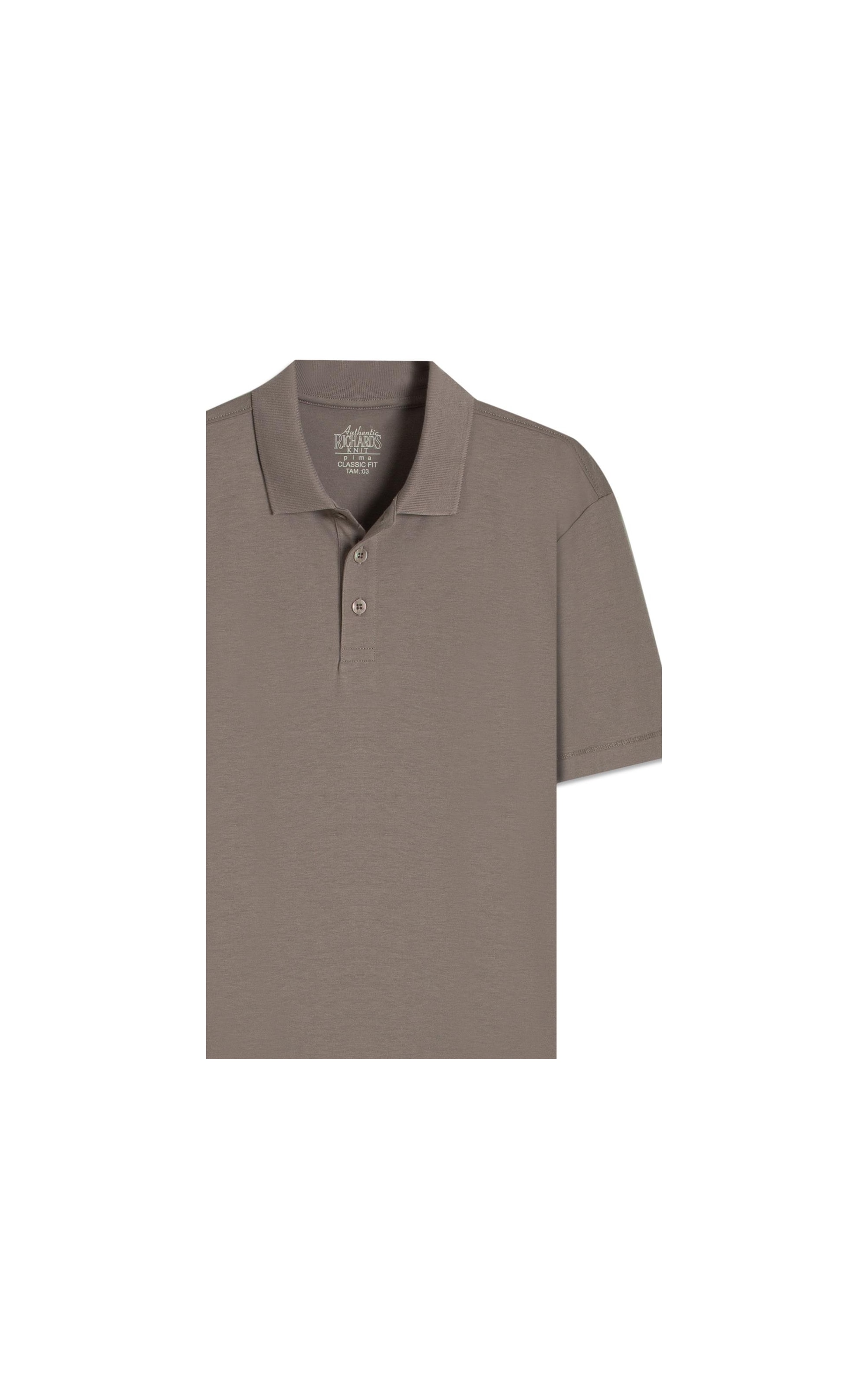 Polo Mm Pima Mc New Classic Castor