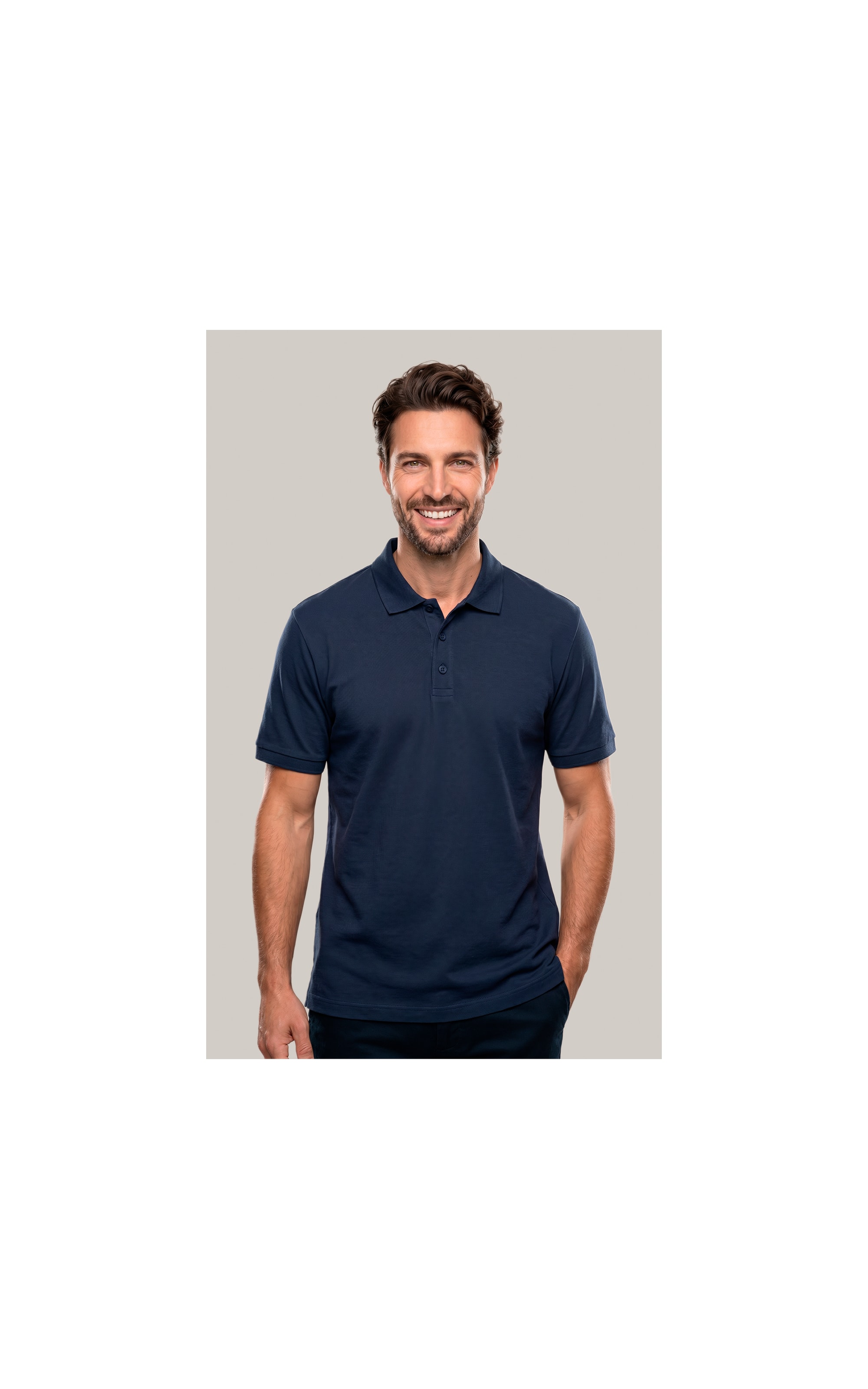 Polo Mm Pima Mc New Classic Dark Navy