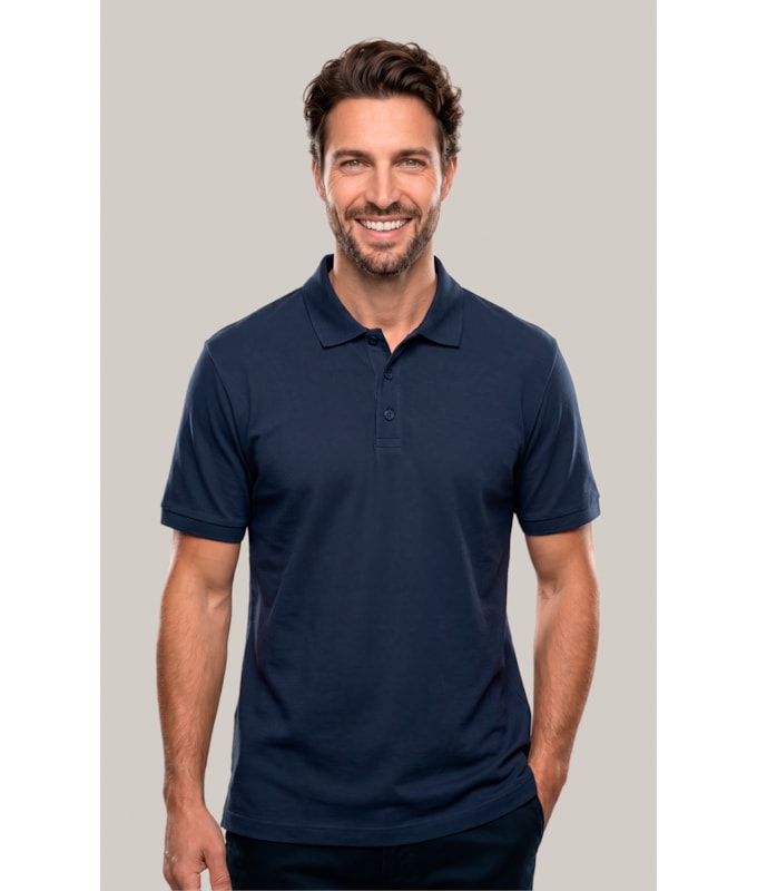 Polo Mm Pima Mc New Classic Dark Navy