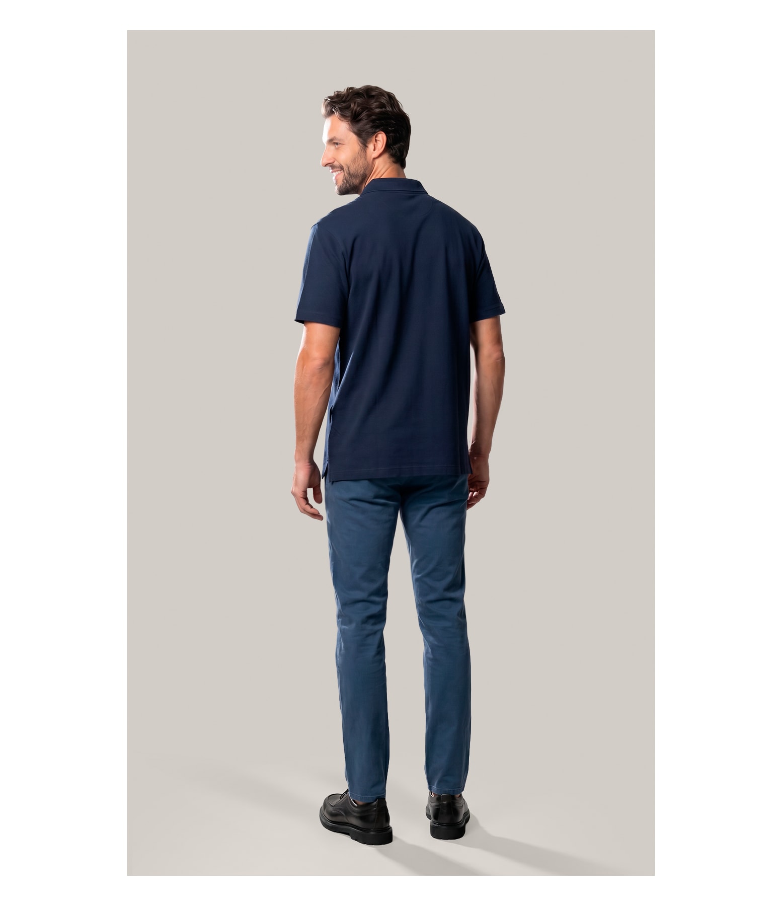 Polo Mm Pima Mc New Classic Dark Navy