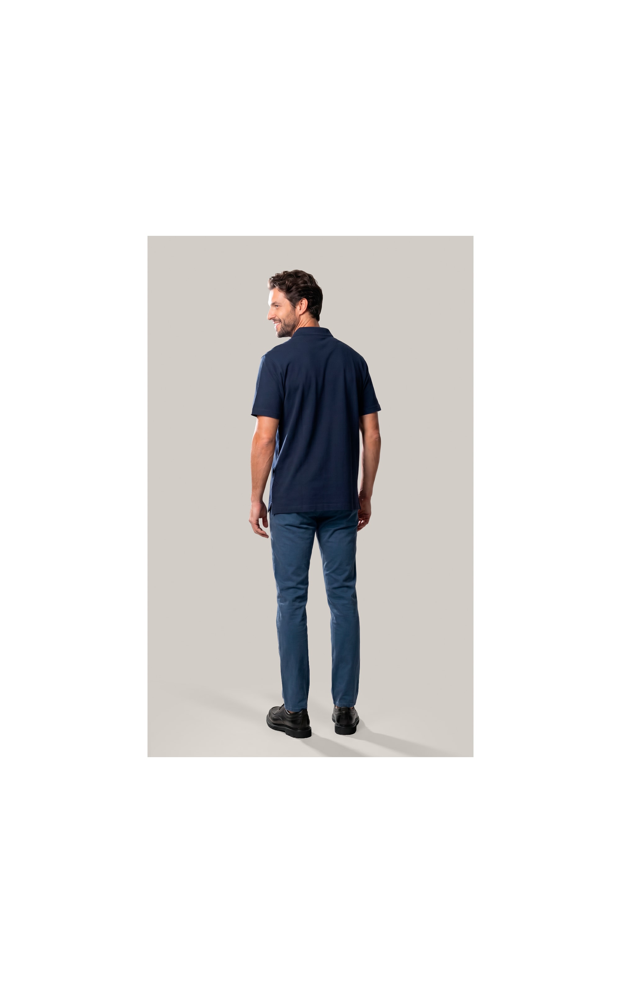 Polo Mm Pima Mc New Classic Dark Navy
