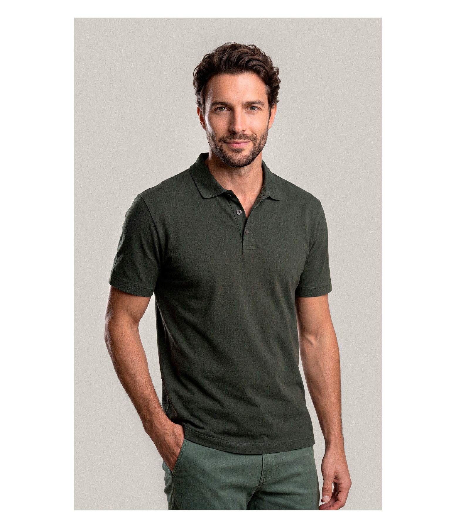 Polo Mm Pima Mc New Classic Floresta