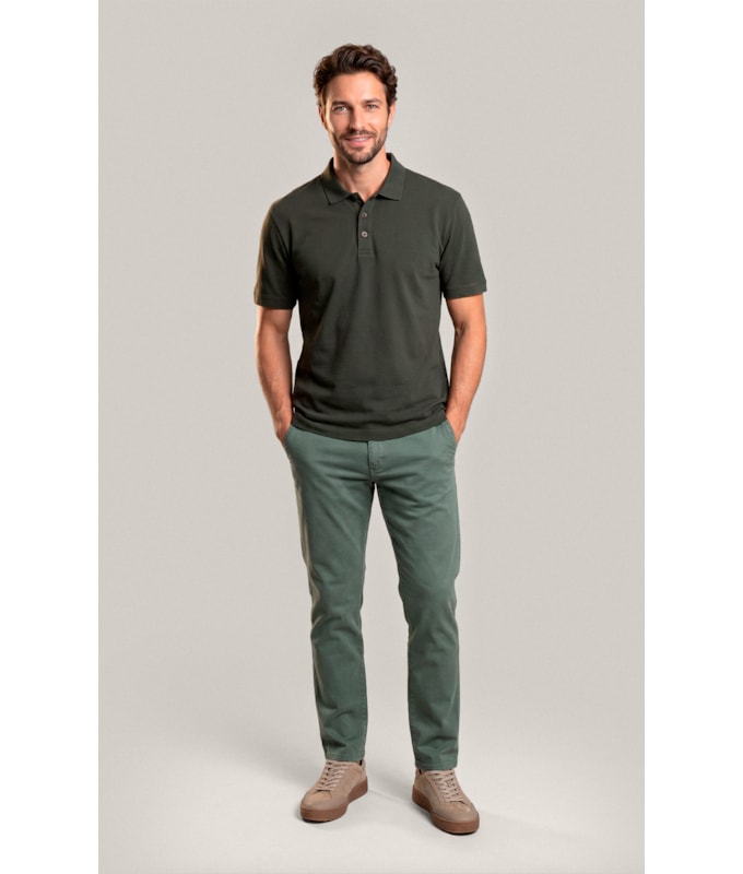 Polo Mm Pima Mc New Classic Floresta